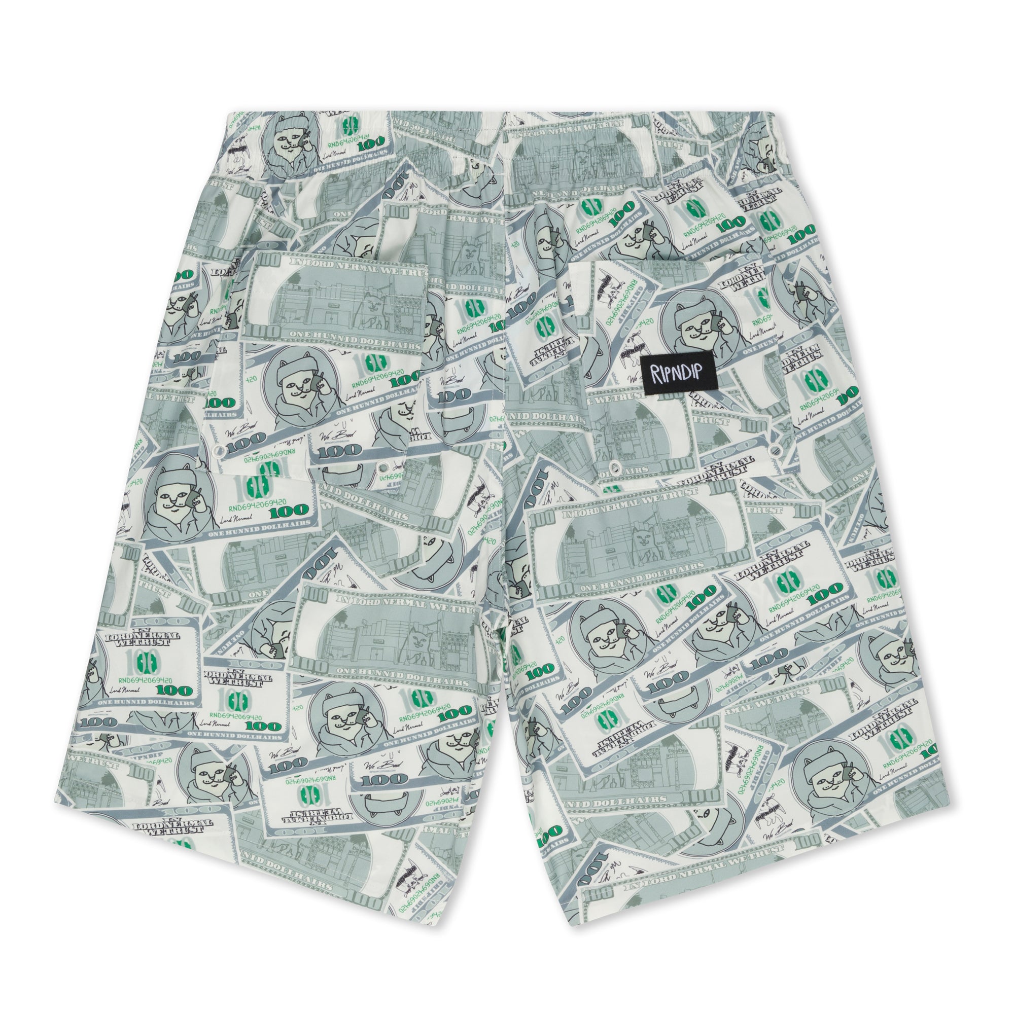 RIPNDIP Moneybag Swim Shorts (Olive)