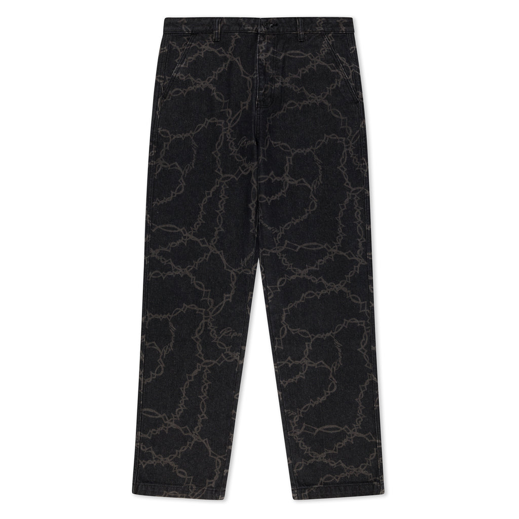 NEUEM denim pants （BLACK ） A.PRESSE No.22 Washed Wide Denim Pants Indigo | HAVEN