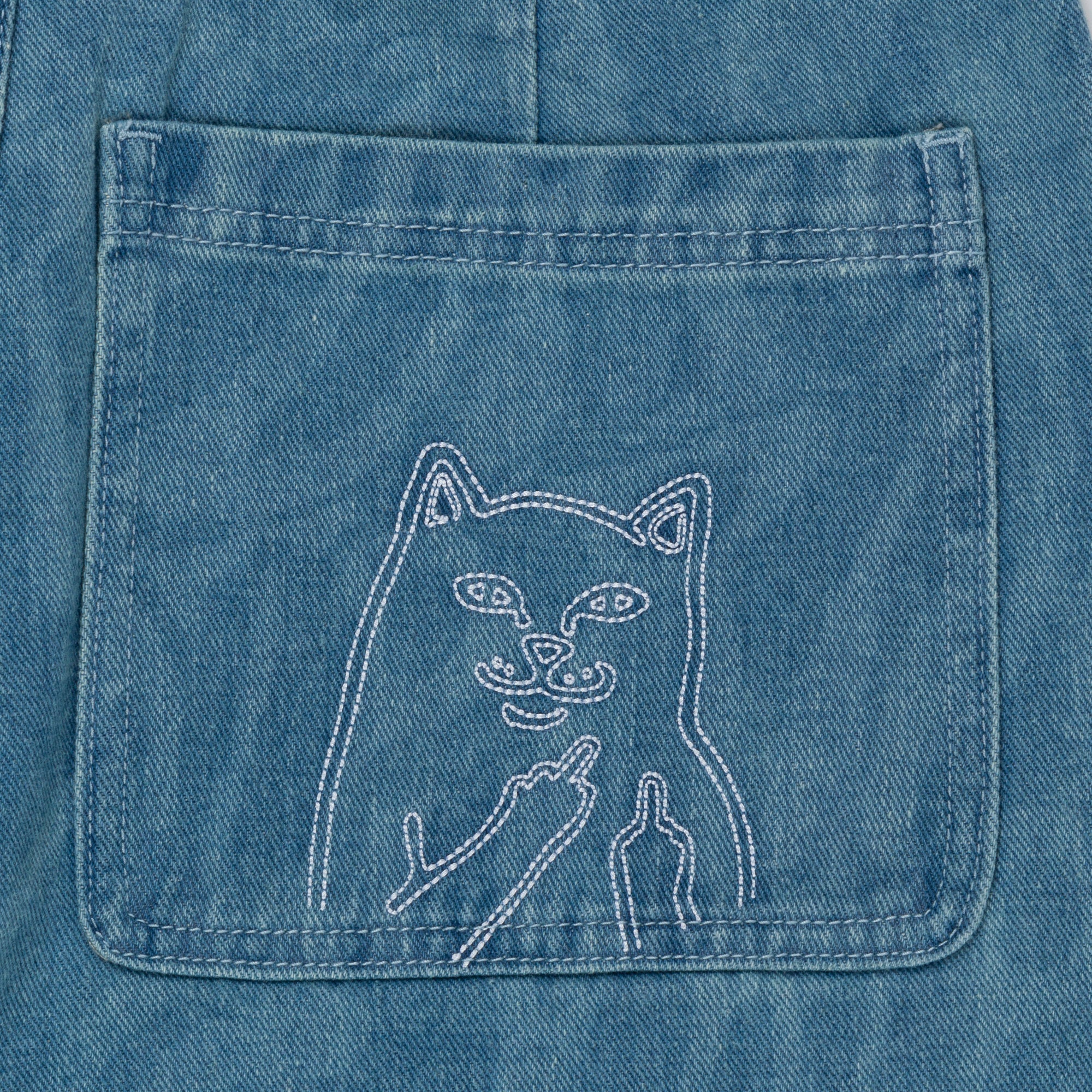 RIPNDIP Wilshire Denim Pants (Medium Wash)