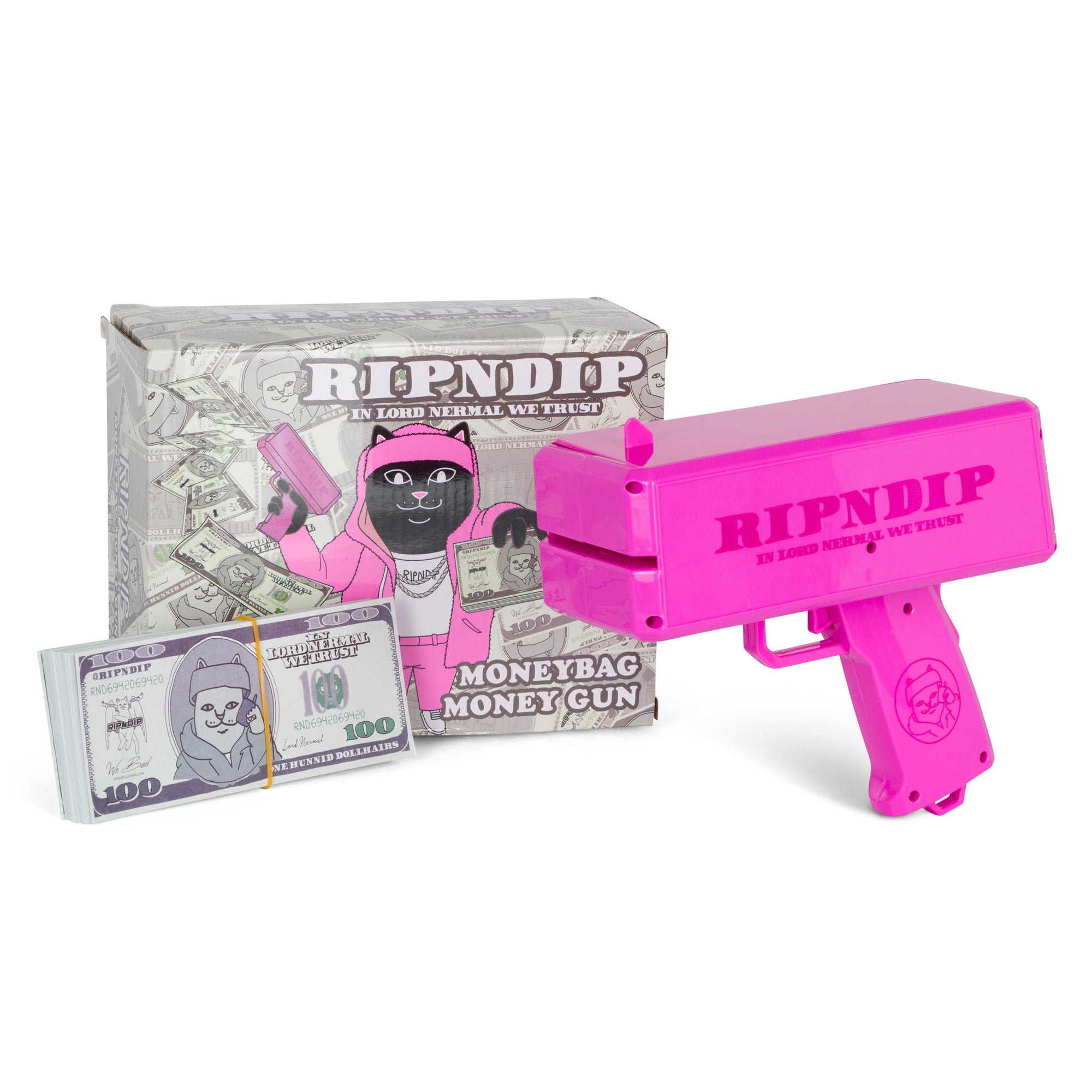 RIPNDIP Moneybag Money Gun (Pink)