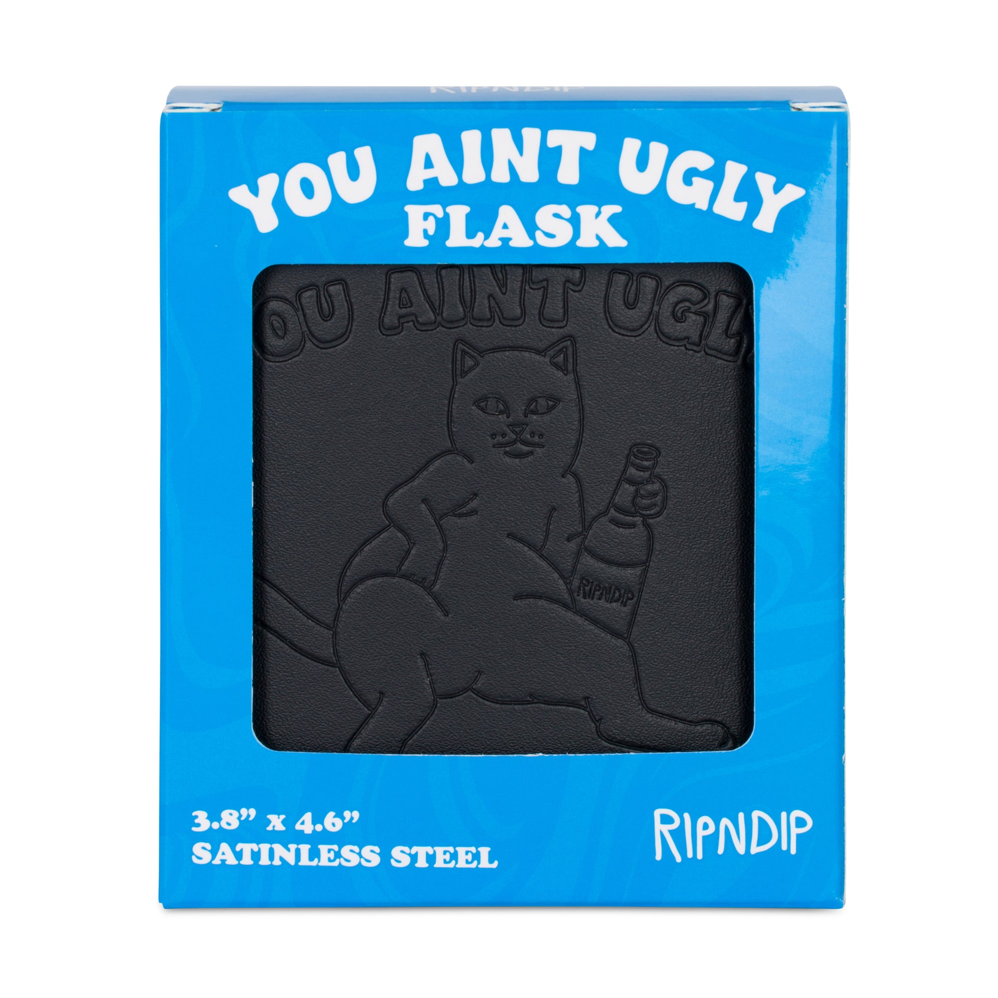 RIPNDIP You Ain't Ugly Flask (Black)