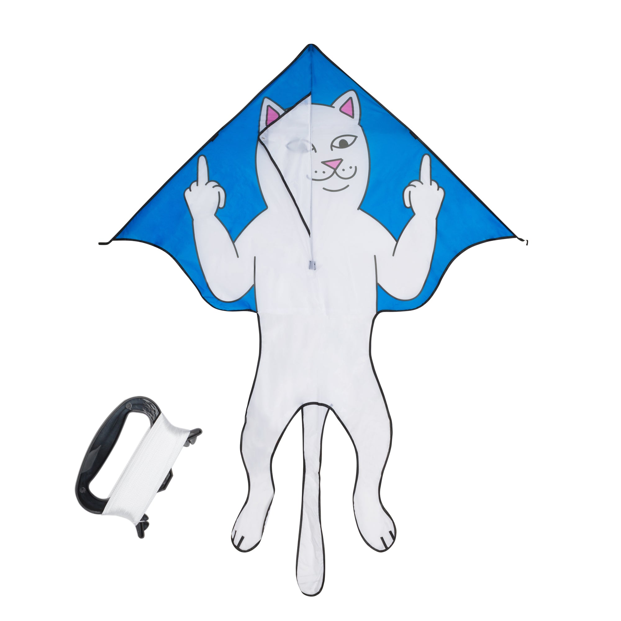 RIPNDIP Lord Nermal Toy Kite (Blue)