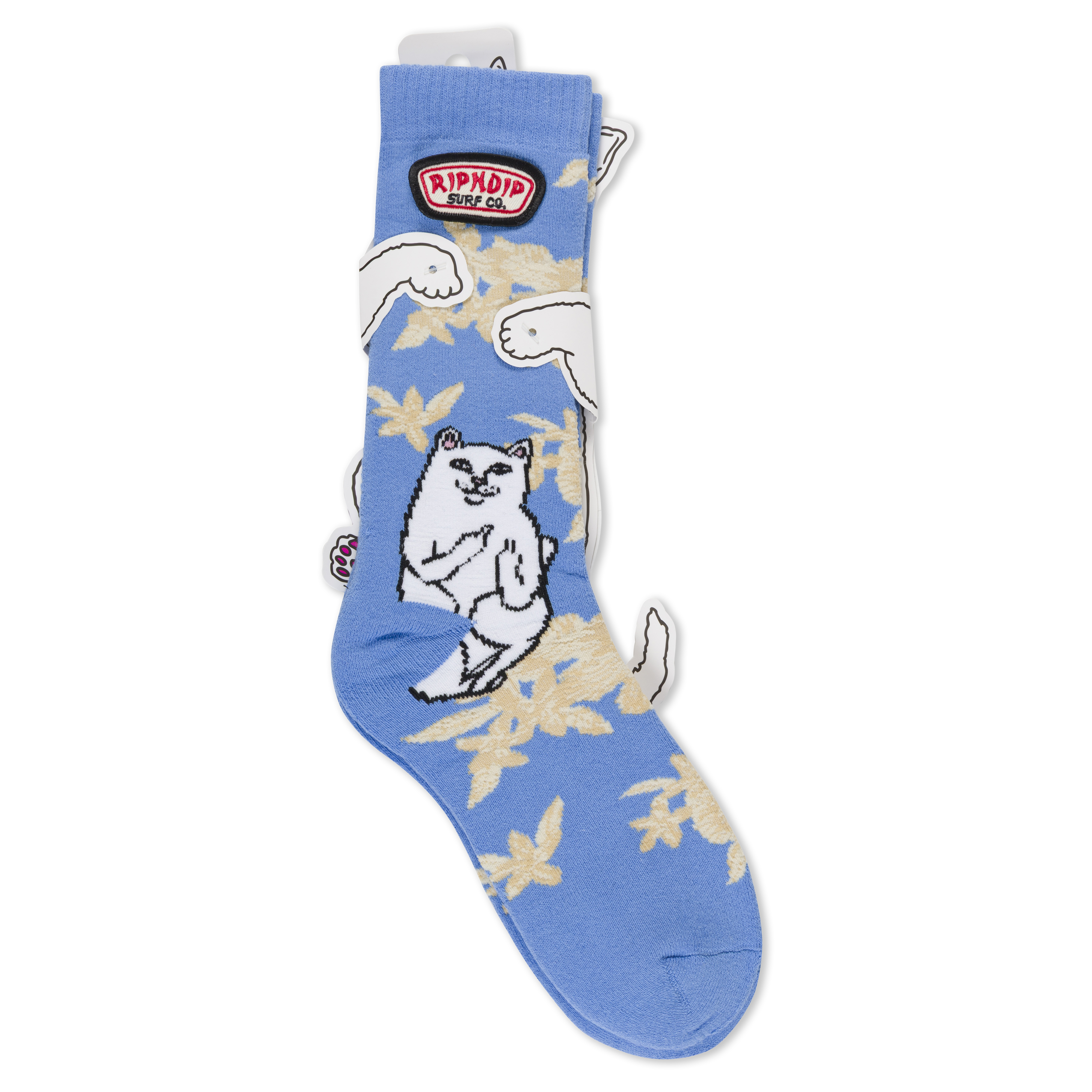 RIPNDIP Lord Nermal Surf Socks (Blue)