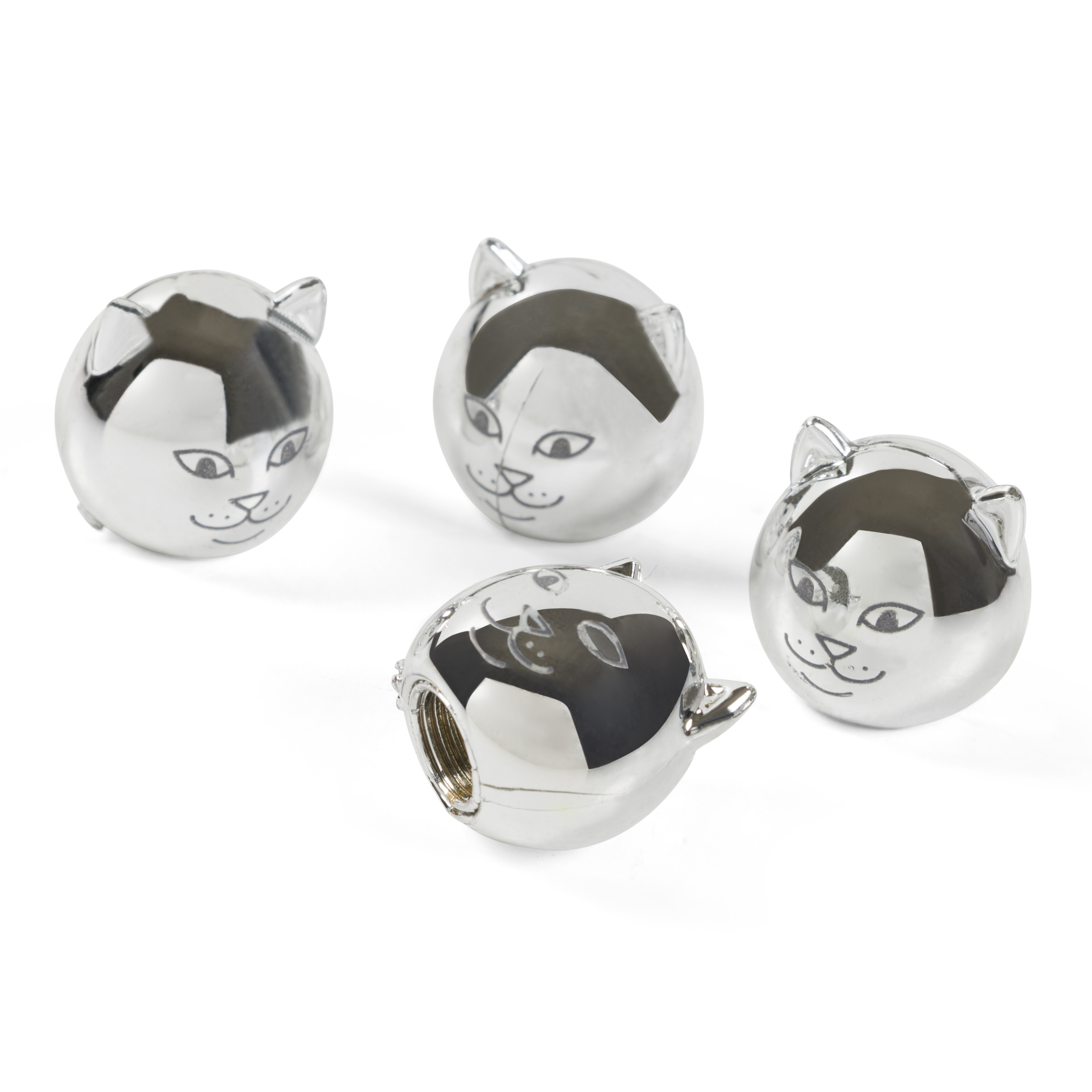 RIPNDIP Lord Nermal Tire Caps (Silver)