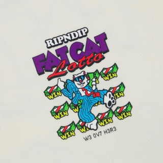 RIPNDIP Fat Cat Tee (Bone)