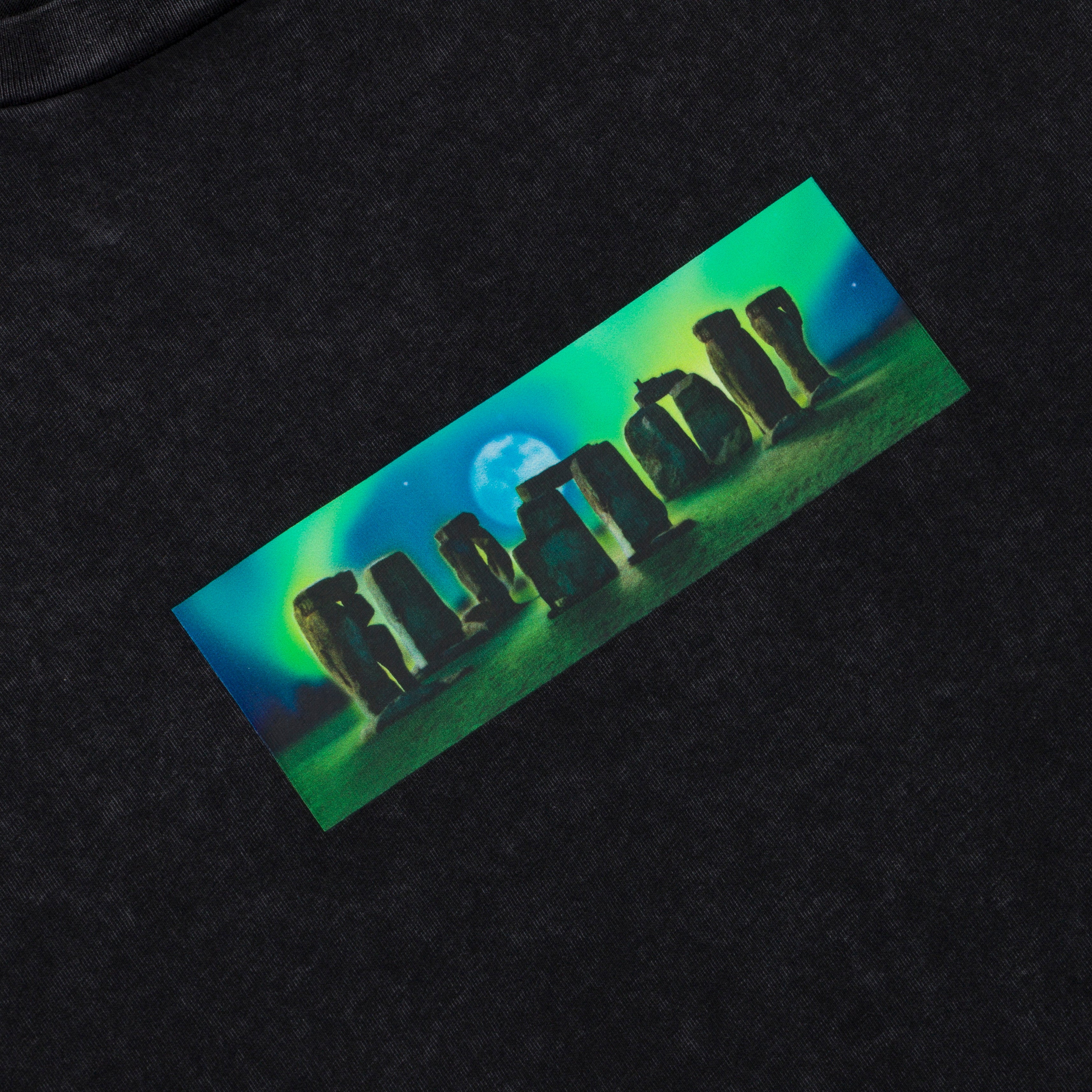 RIPNDIP UFO Tours Tee (Black Vintage Wash)