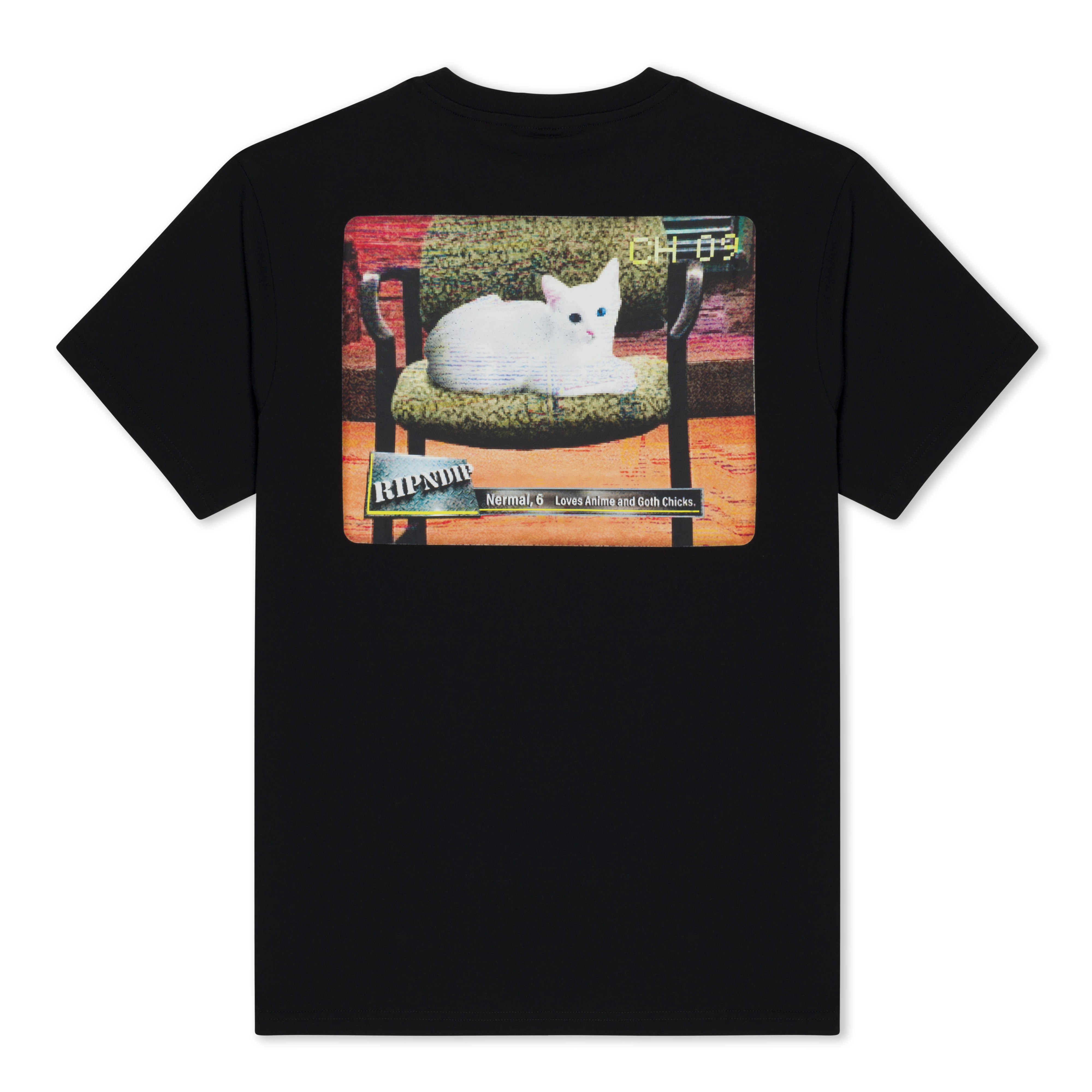 RIPNDIP Talk Show Tee (Black)