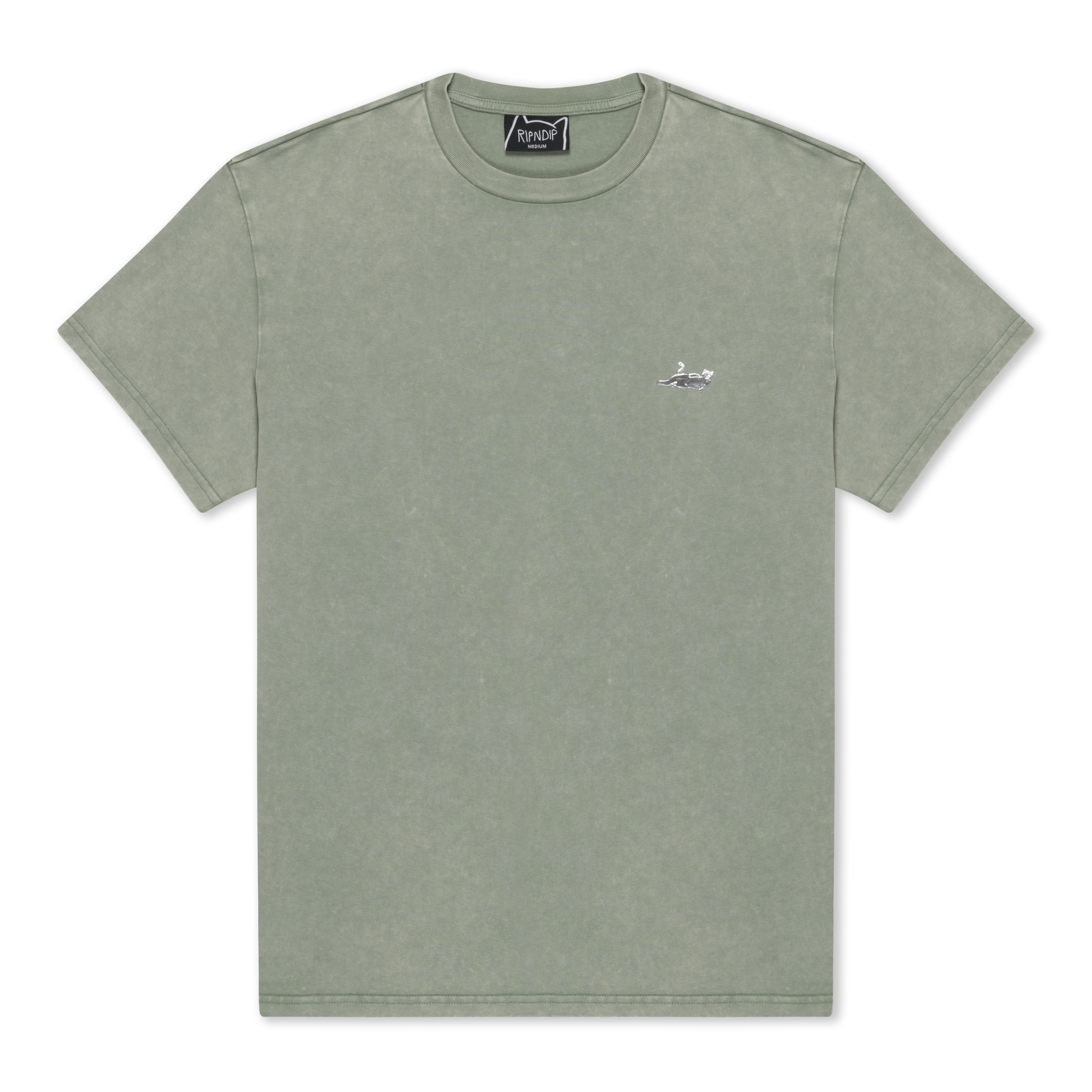 RIPNDIP Castanza Short Sleeve Tee (Sage Vintage Wash)