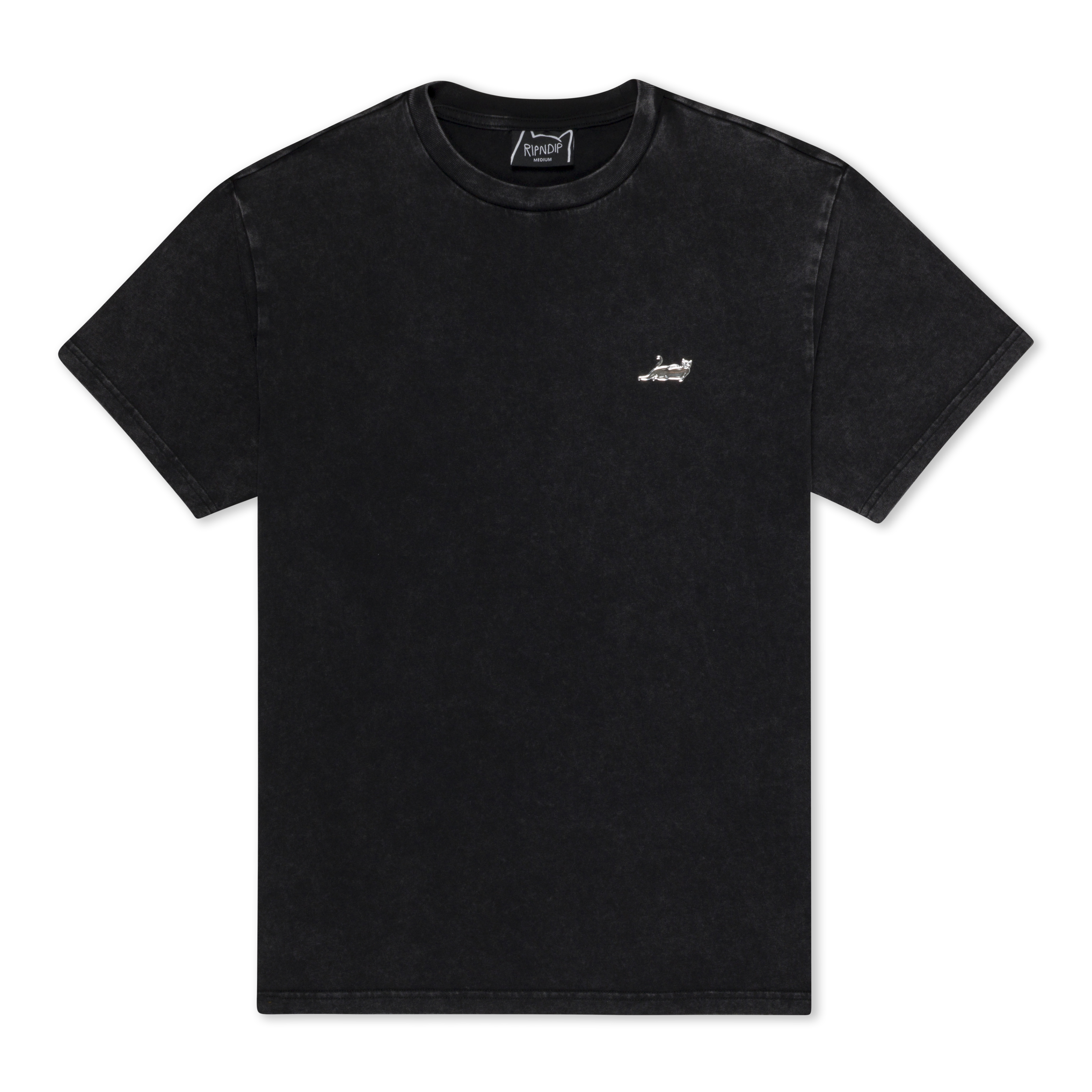RIPNDIP Castanza Short Sleeve Tee (Black Vintage Wash)