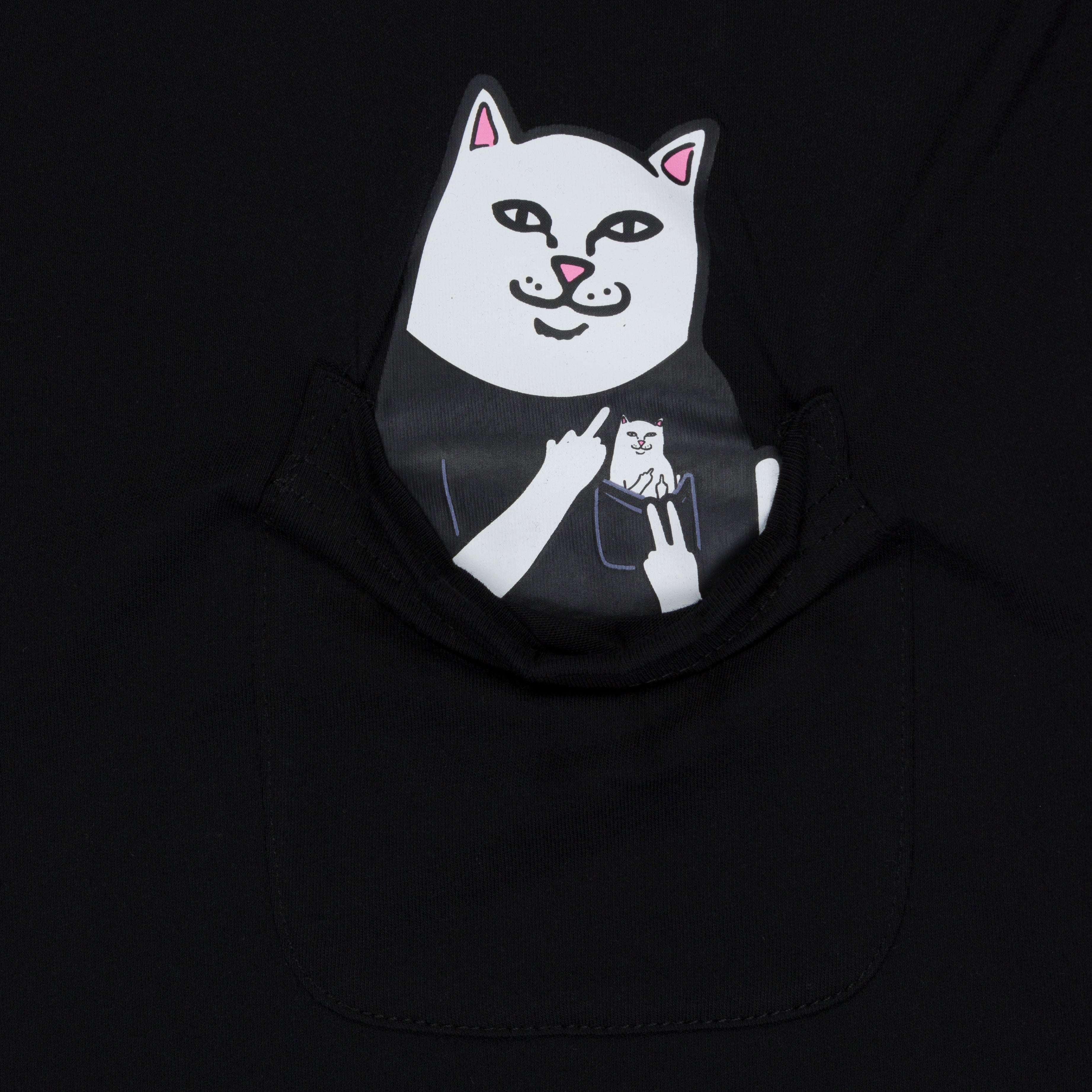 RIPNDIP Incepted Lord Nermal Pocket Tee (Black)