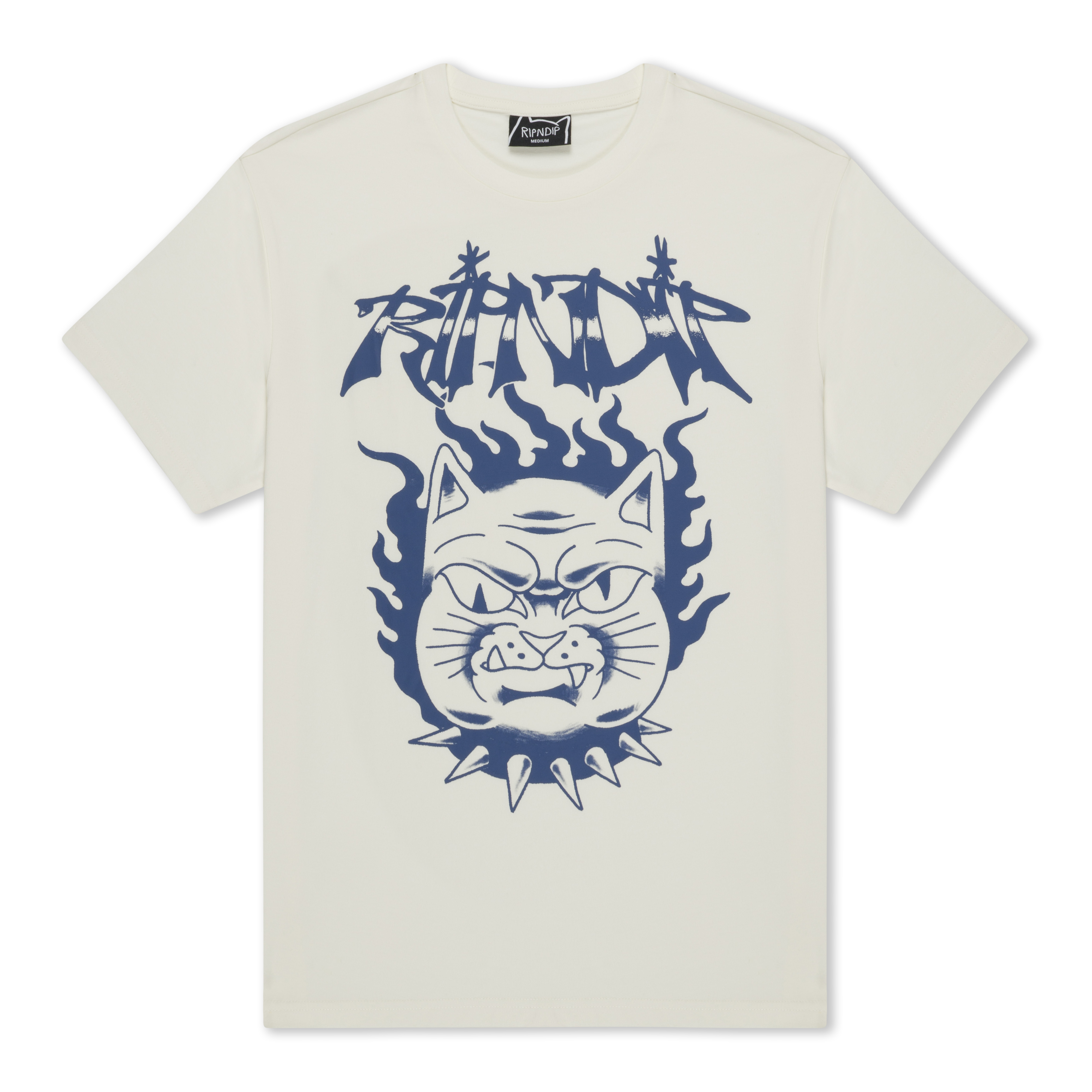 RIPNDIP The Happiest Cat Tee (Bone)