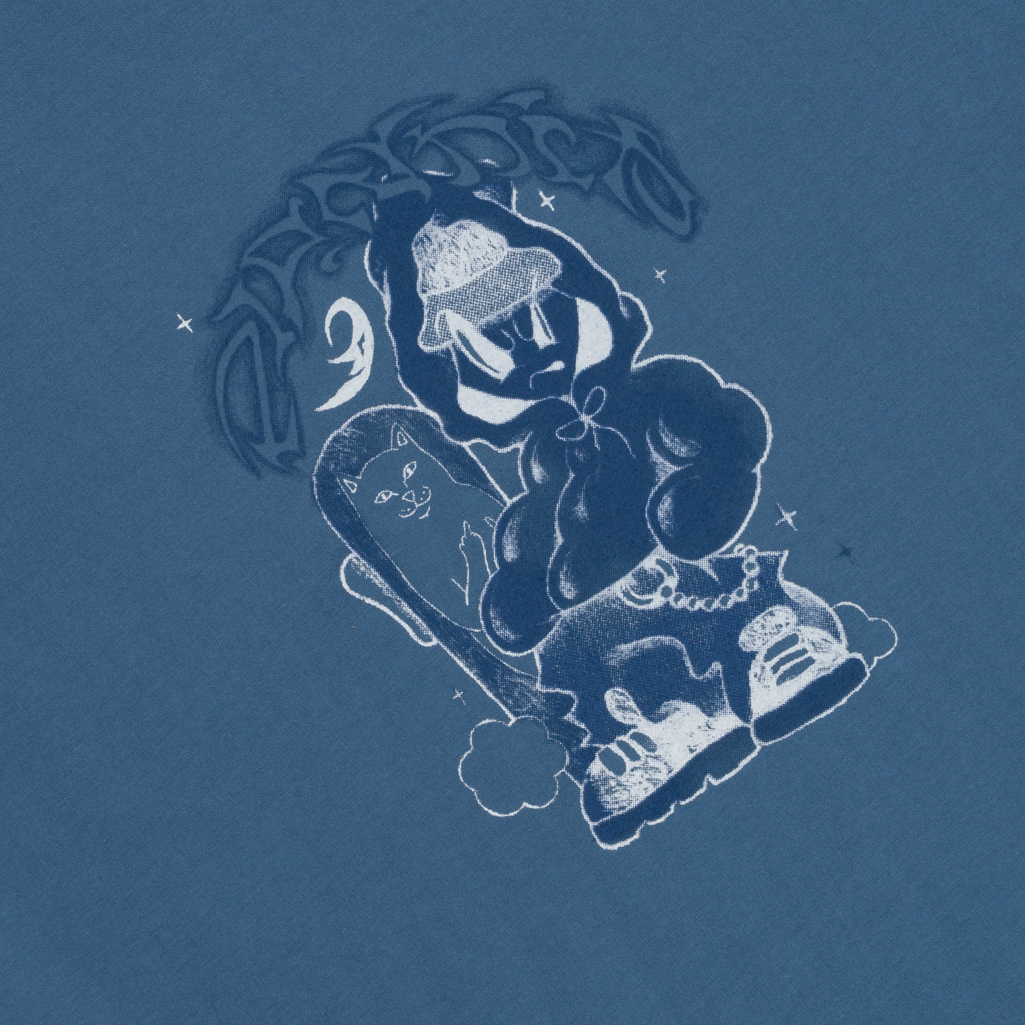 RIPNDIP What? Tee (Blue)