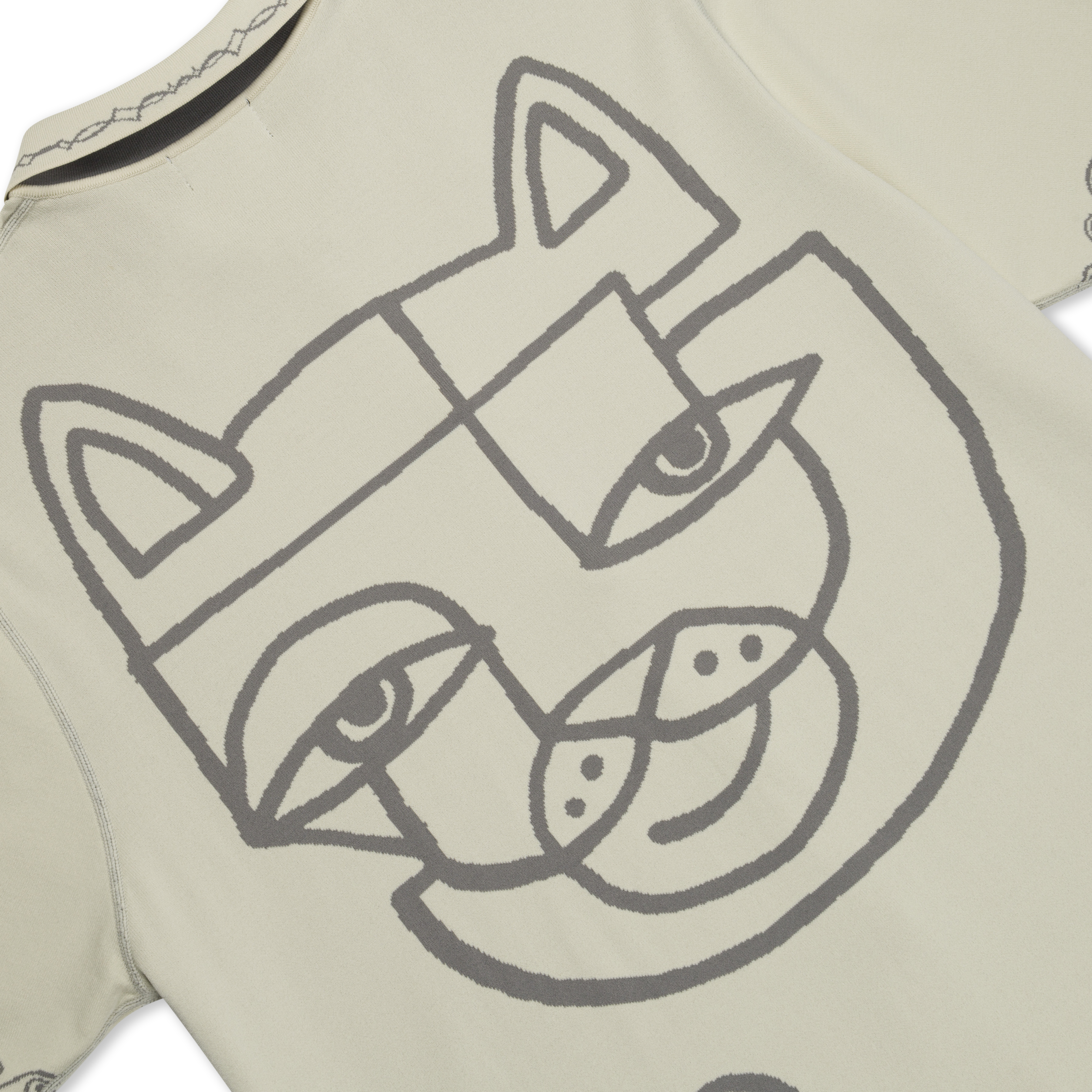 RIPNDIP Blonded Reversible Button Up (Sand / Charcoal)