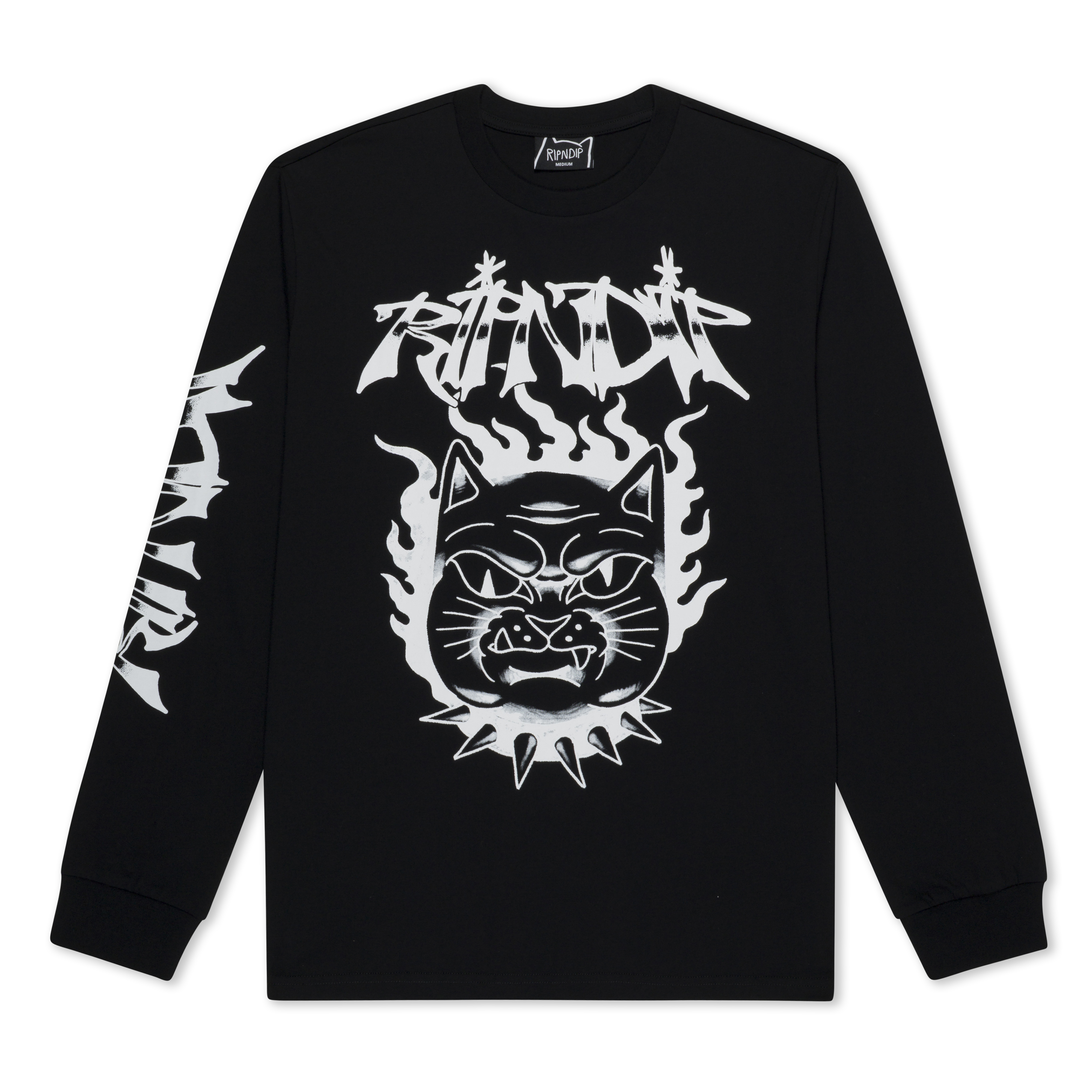 RIPNDIP The Happiest Cat LS (Black)