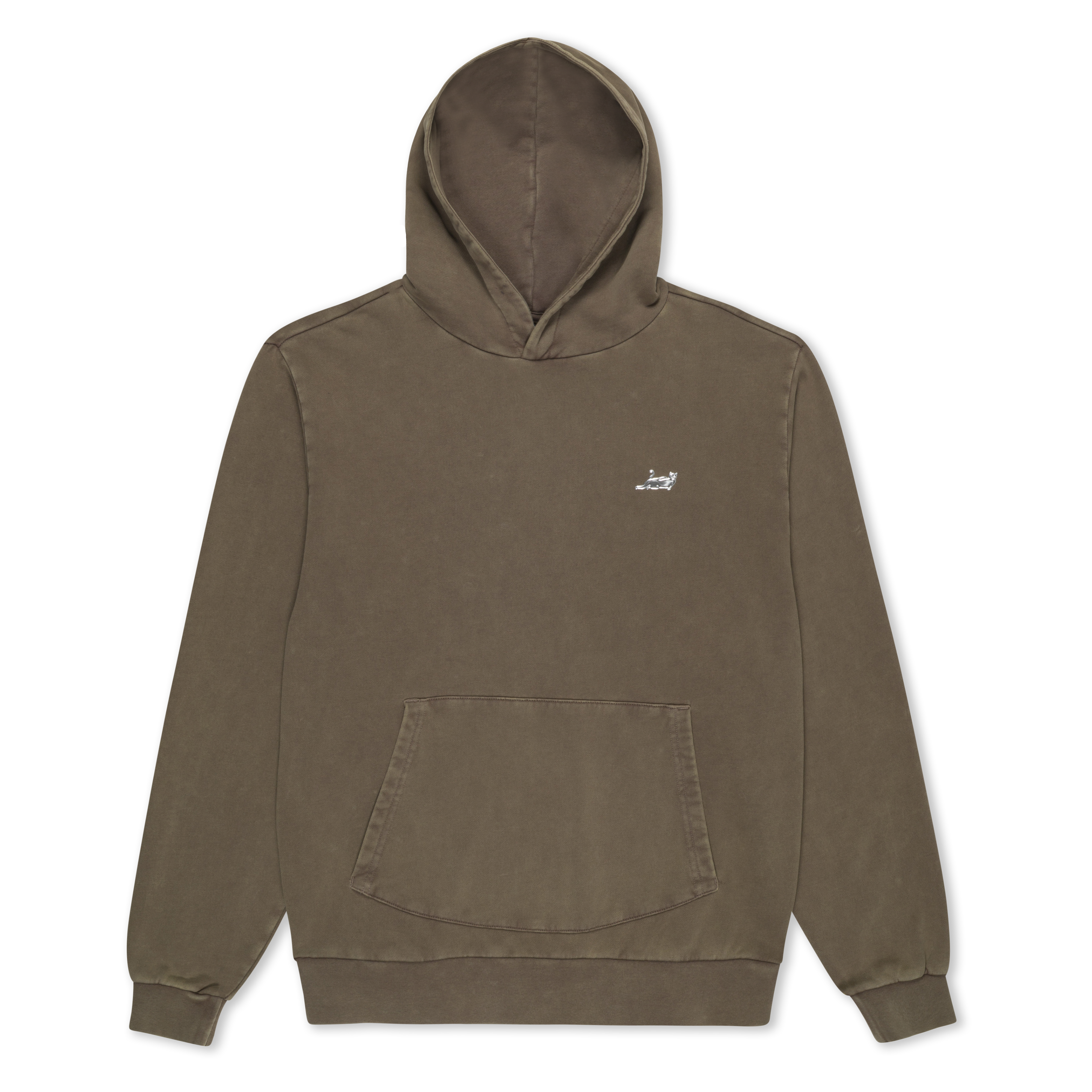 RIPNDIP Castanza Hoodie (Brown Vintage Wash)