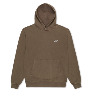 Castanza Hoodie (Brown Vintage Wash)