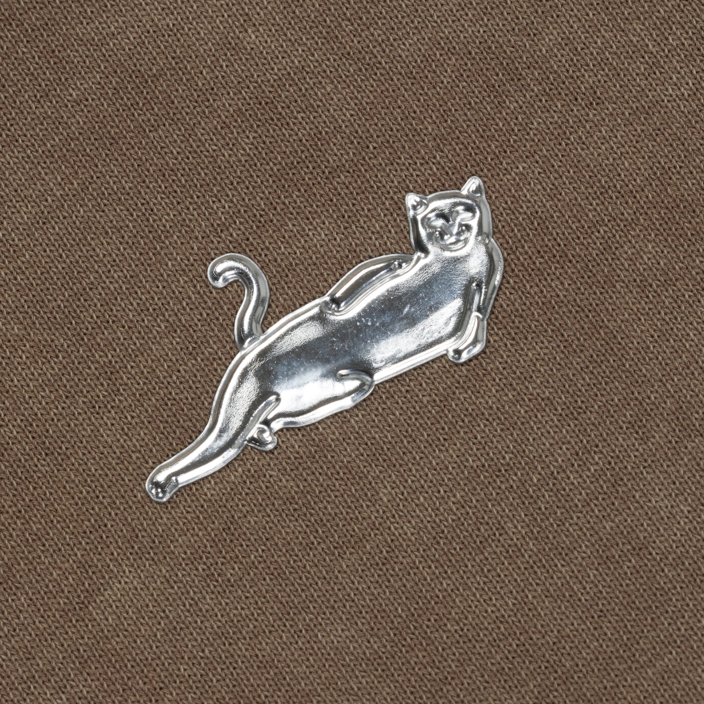 RIPNDIP Castanza Zip Up Hoodie (Brown Vintage Wash)