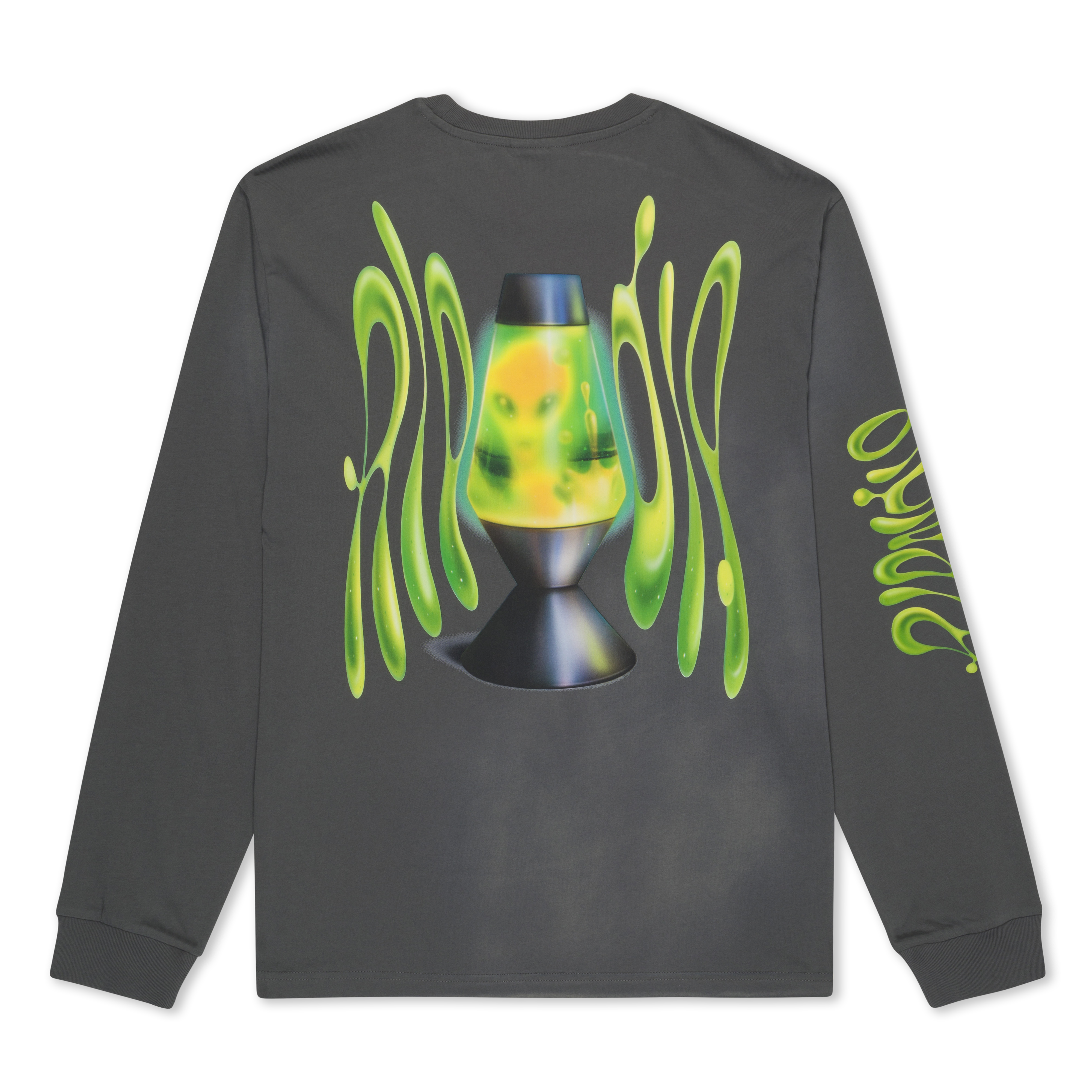 RIPNDIP Lava Lamp LS (Charcoal Vintage Wash)