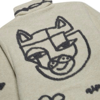 RIPNDIP Blonded Reversible Jacket (Sand / Charcoal)
