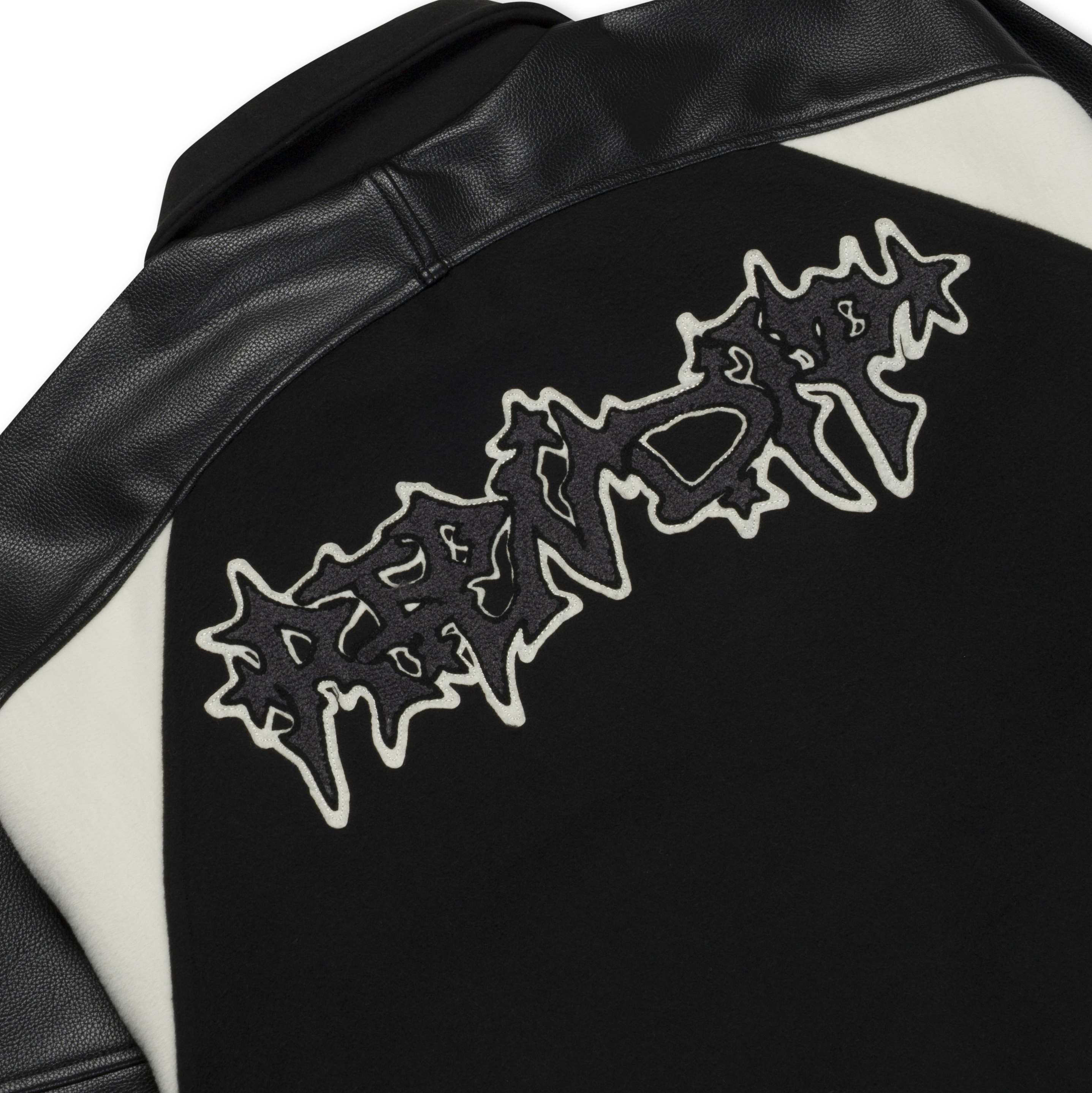 RIPNDIP Luther Leather Jacket (Black / Sand)