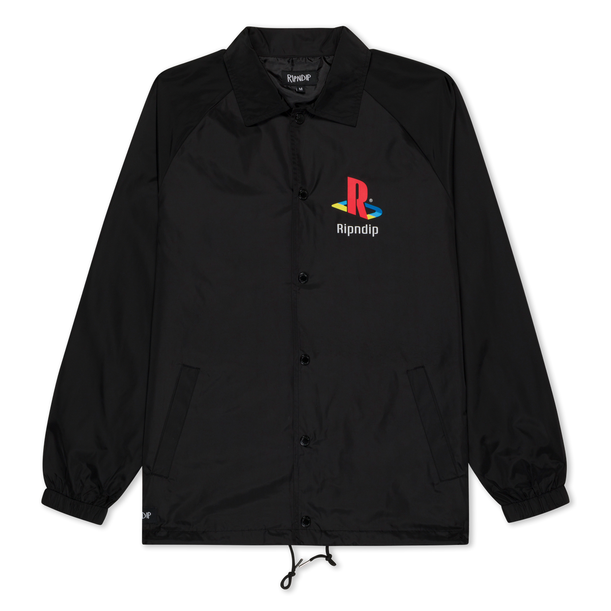 Nermii Coaches Jacket (Black) – RIPNDIP