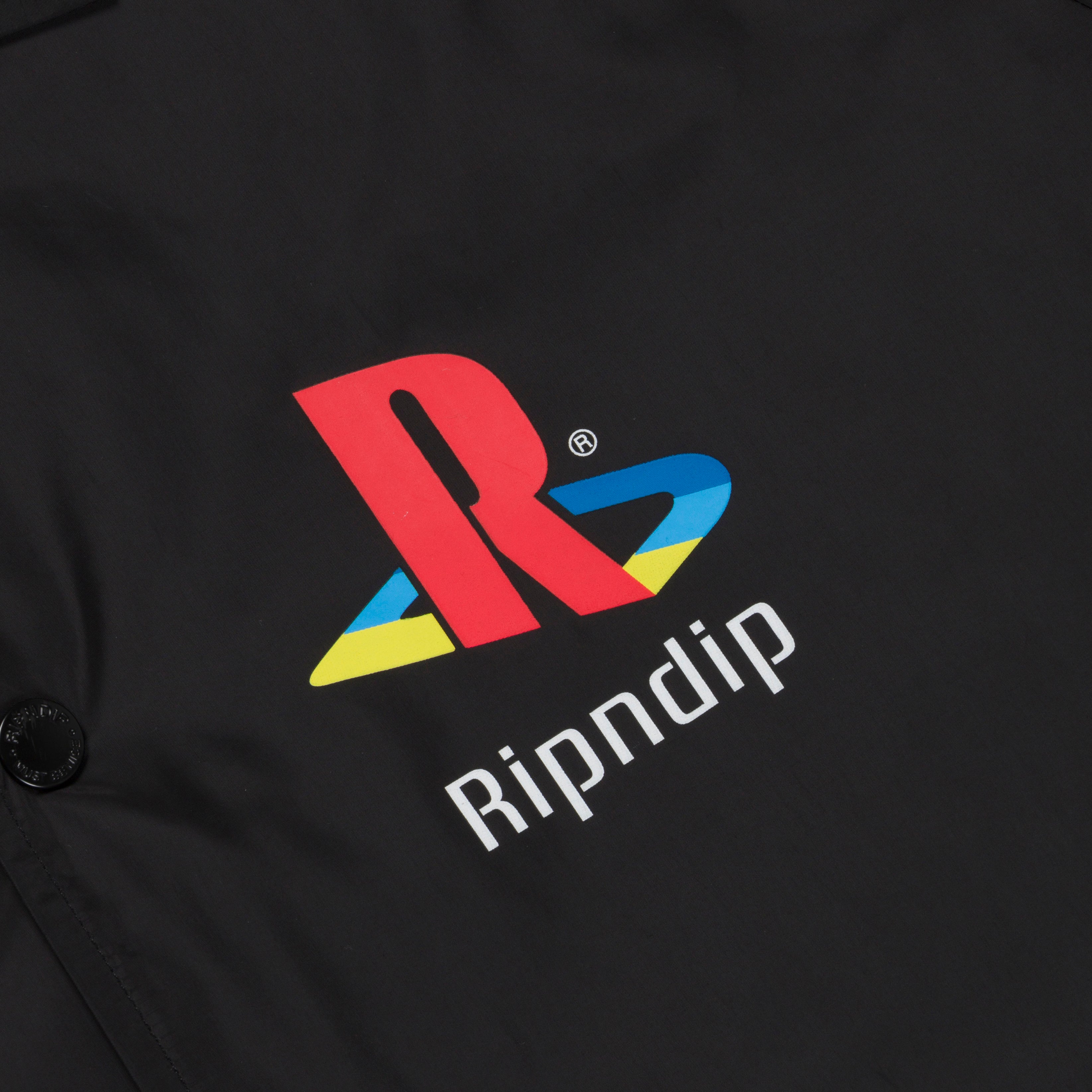 RIPNDIP Nermii Coaches Jacket (Black)