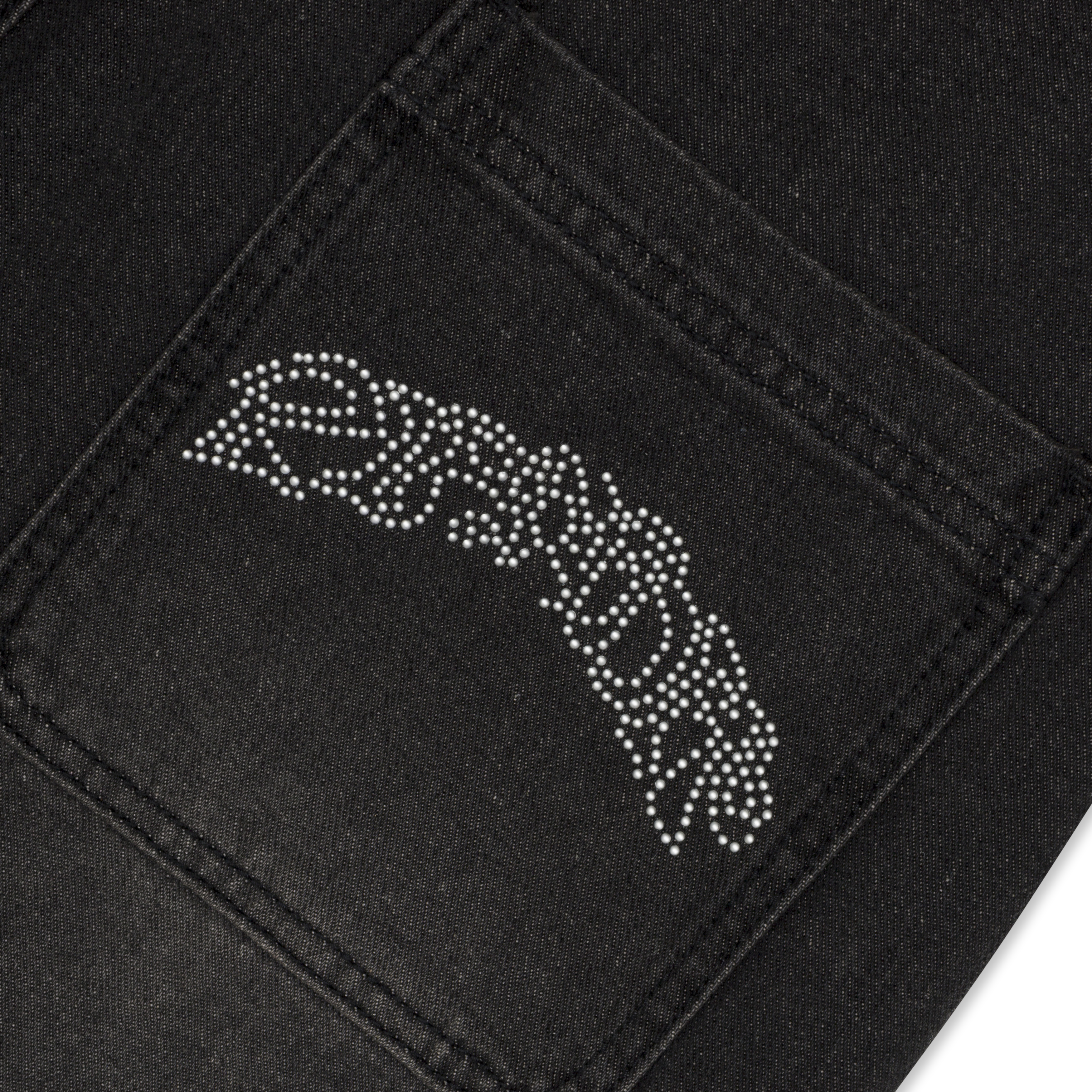 RIPNDIP Pretty Flacko Denim Shorts (Black Vintage Wash Denim)