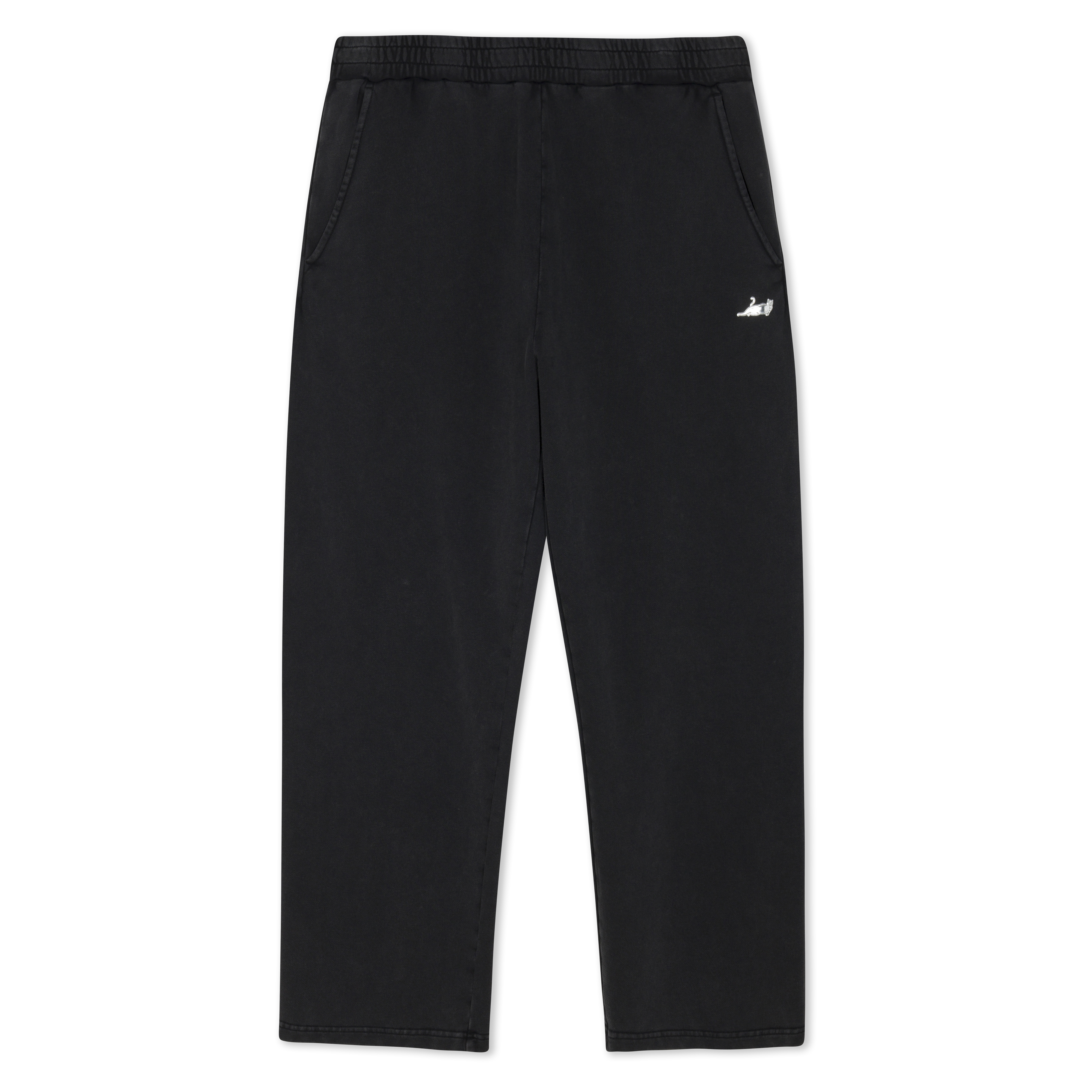 RIPNDIP Castanza Straight Leg Sweatpants (Black Vintage Wash)