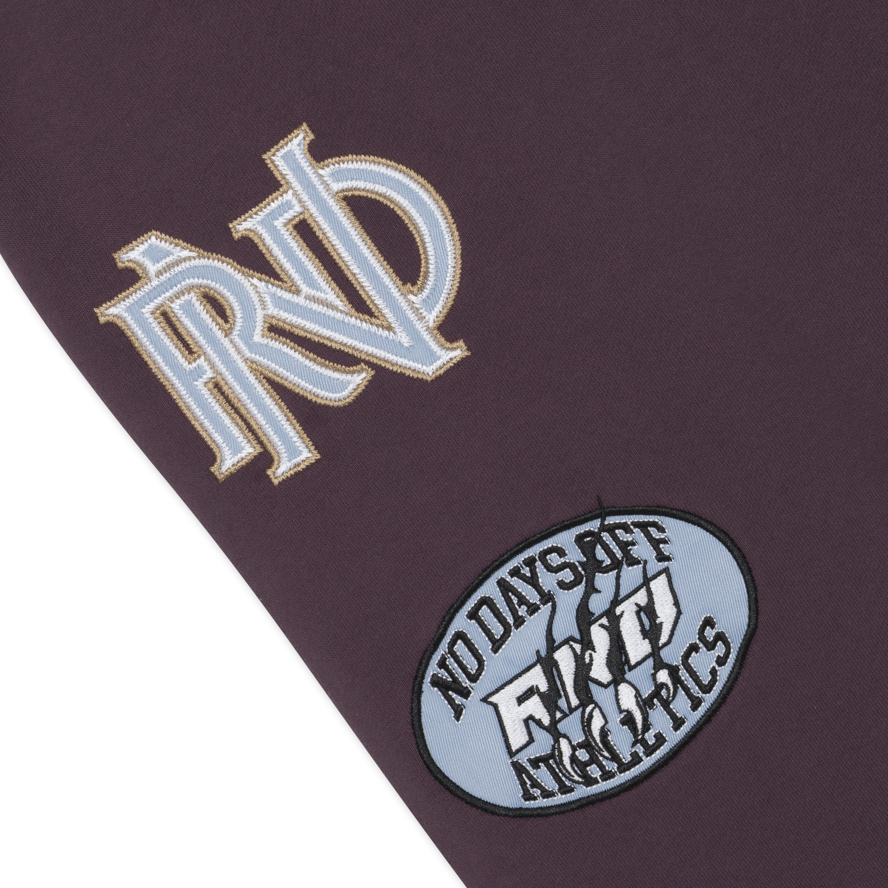 RIPNDIP No Days Off Straight Leg Sweatpants (Plum)