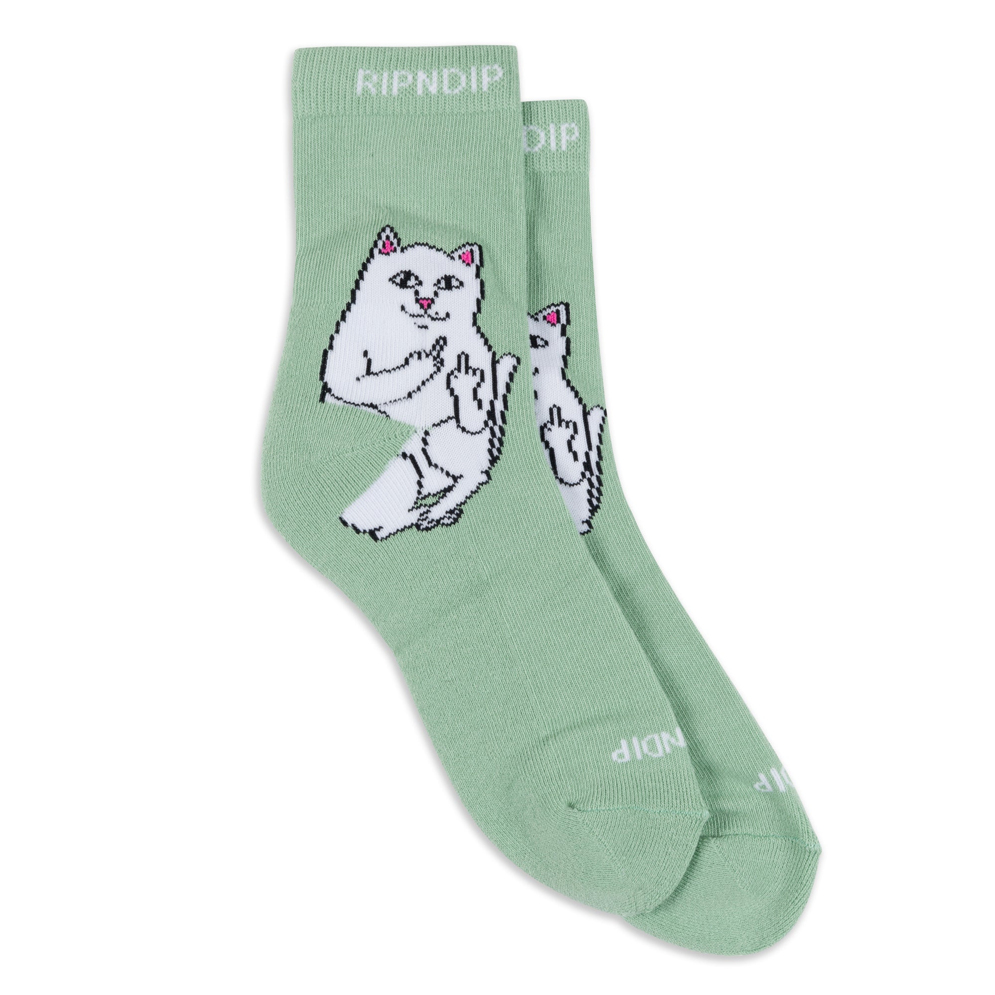 RIPNDIP Lord Nermal Mid Socks (Pine)