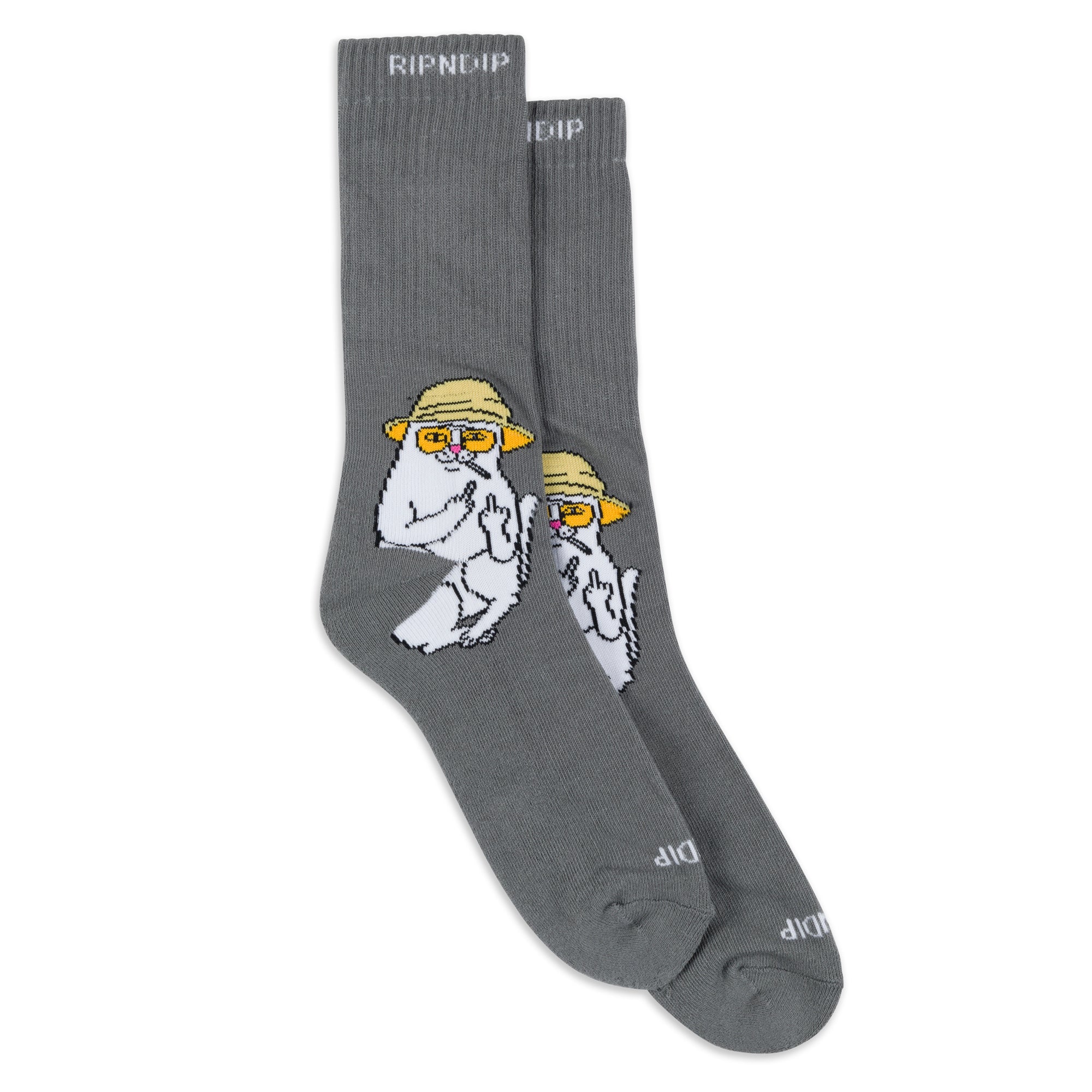 Calcetines Hombre  Ripndip Welcome To Heck Calcetines Negros Y