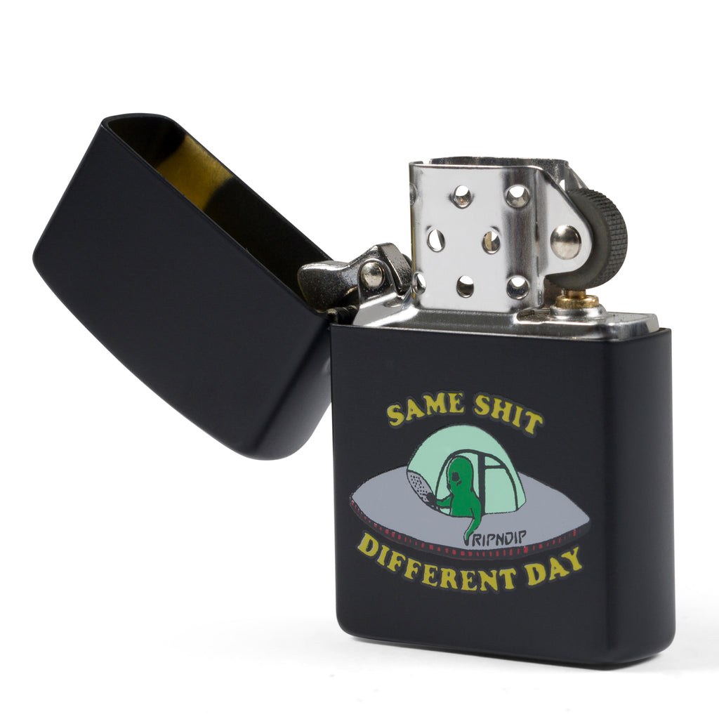 Same Shit Different Day Lighter (Black) – RIPNDIP