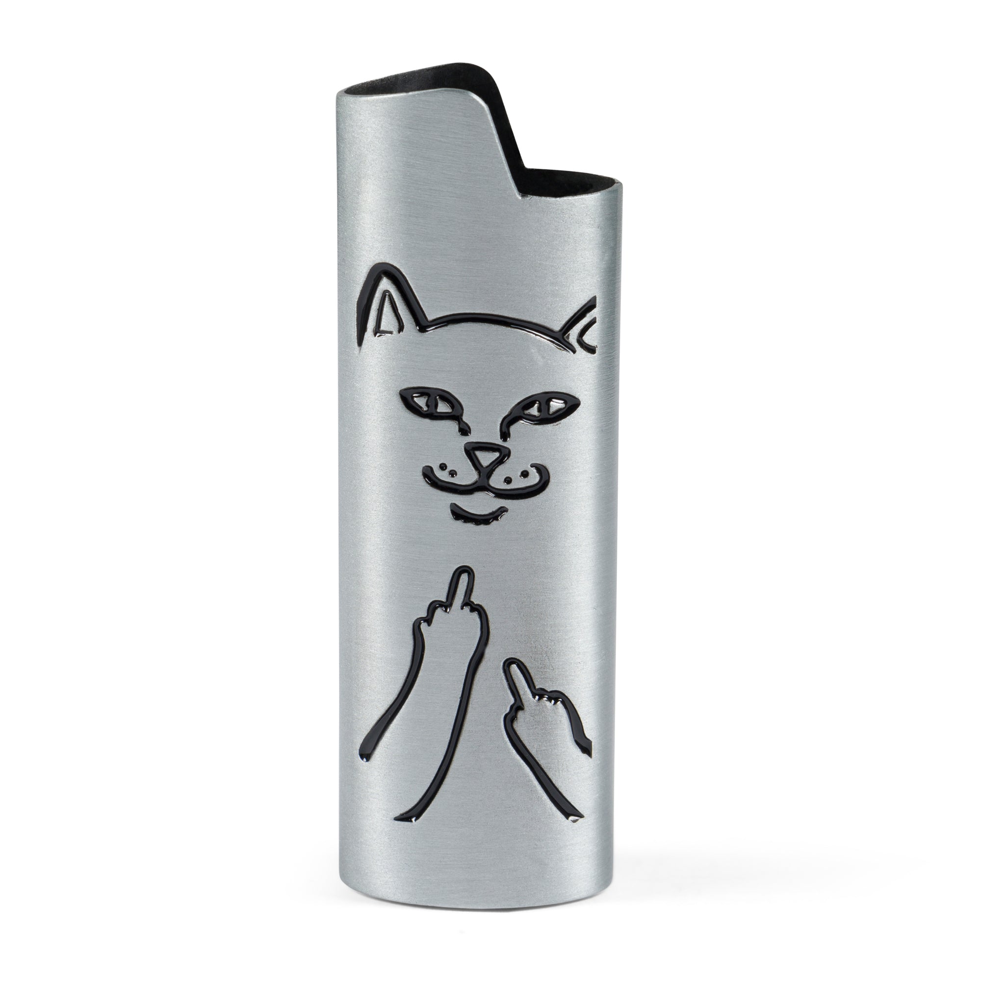 RIPNDIP Lord Nermal Lighter Cover (Silver)