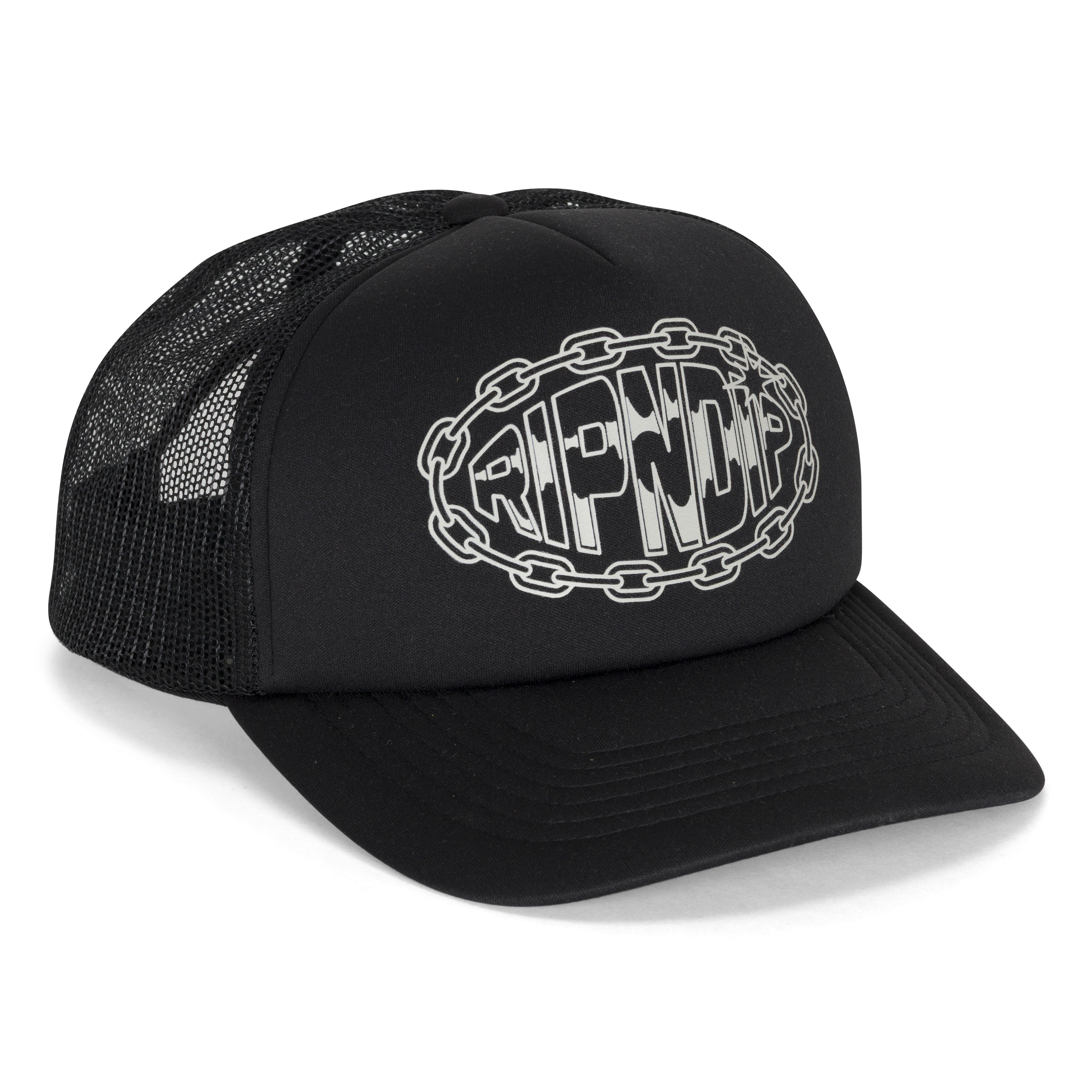 RIPNDIP Linked Up Trucker Hat (Black)