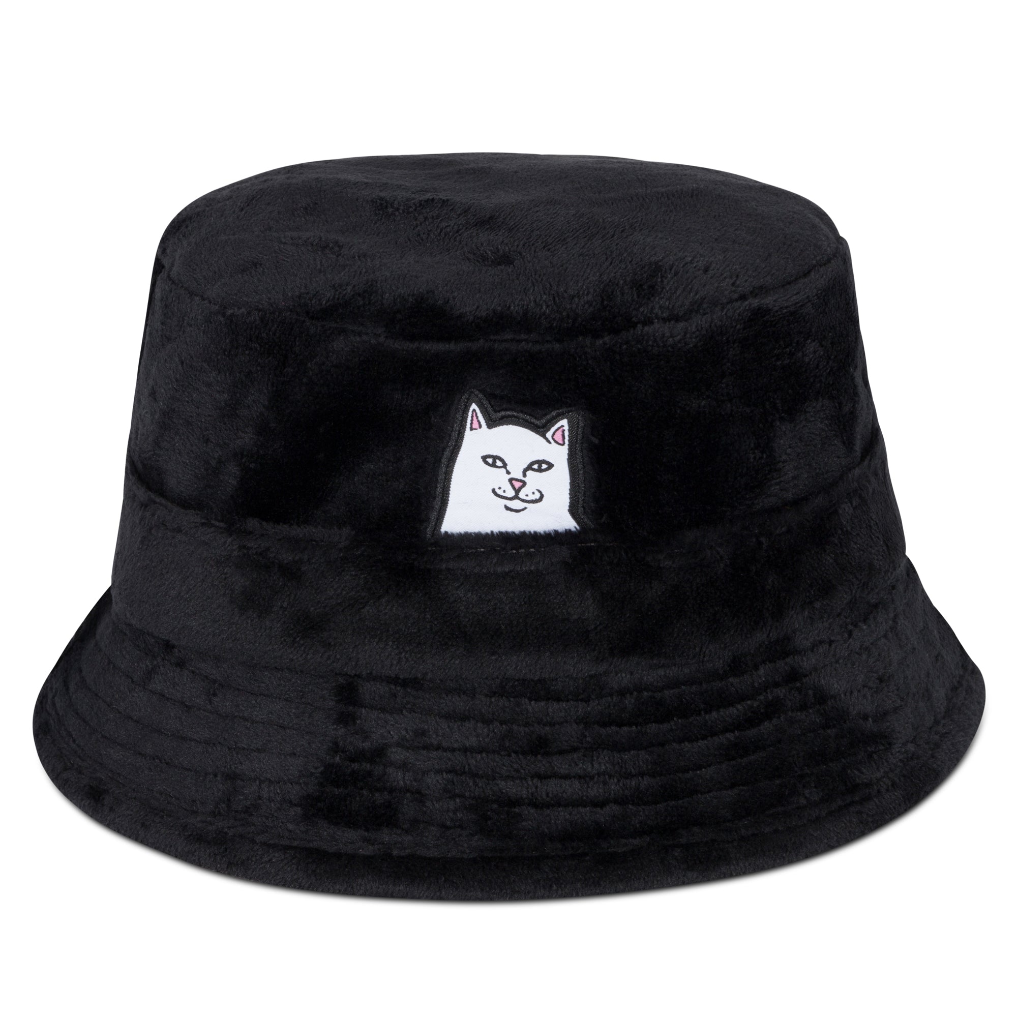 RIPNDIP Lord Nermal Sherpa Bucket Hat (Black)