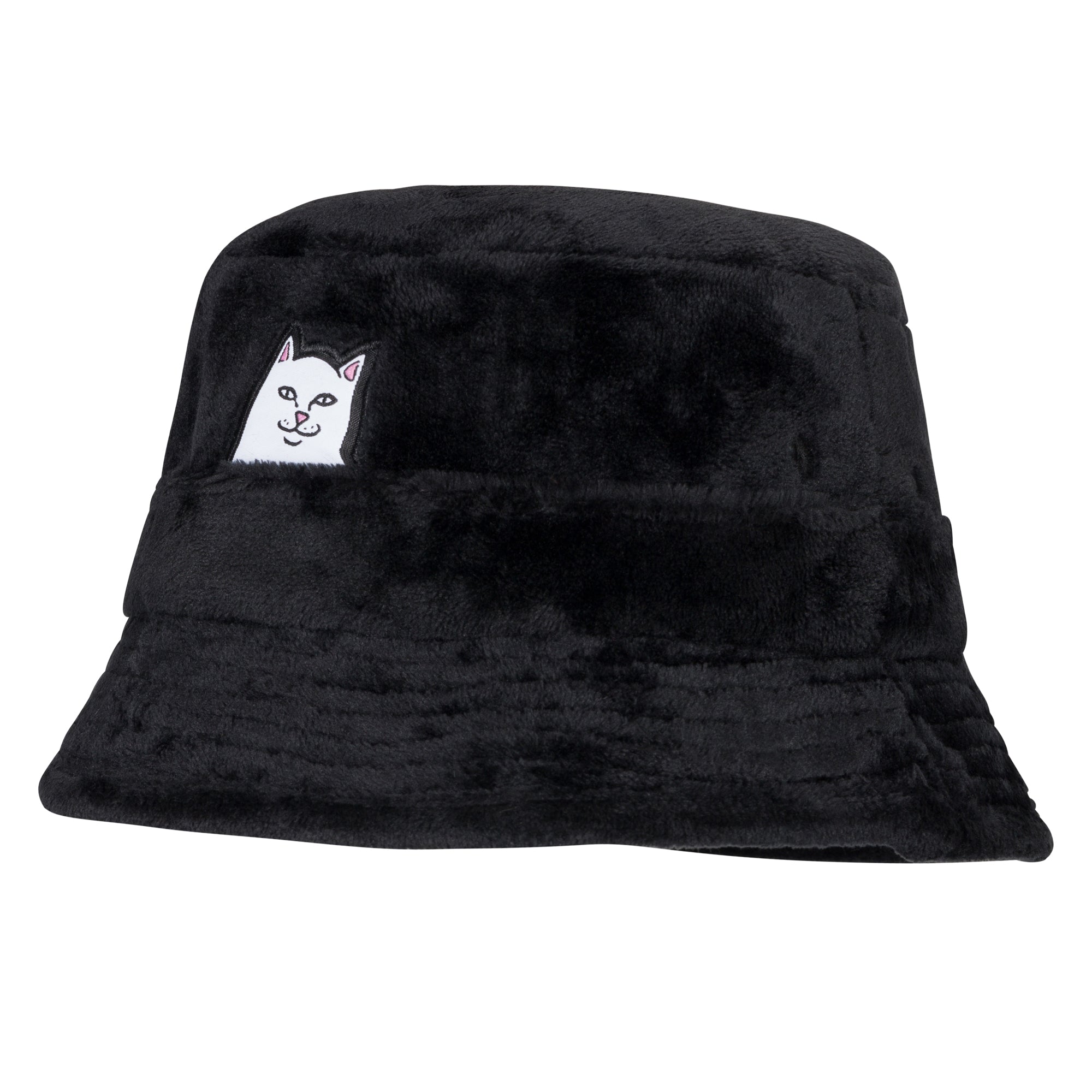 RIPNDIP Lord Nermal Sherpa Bucket Hat (Black)