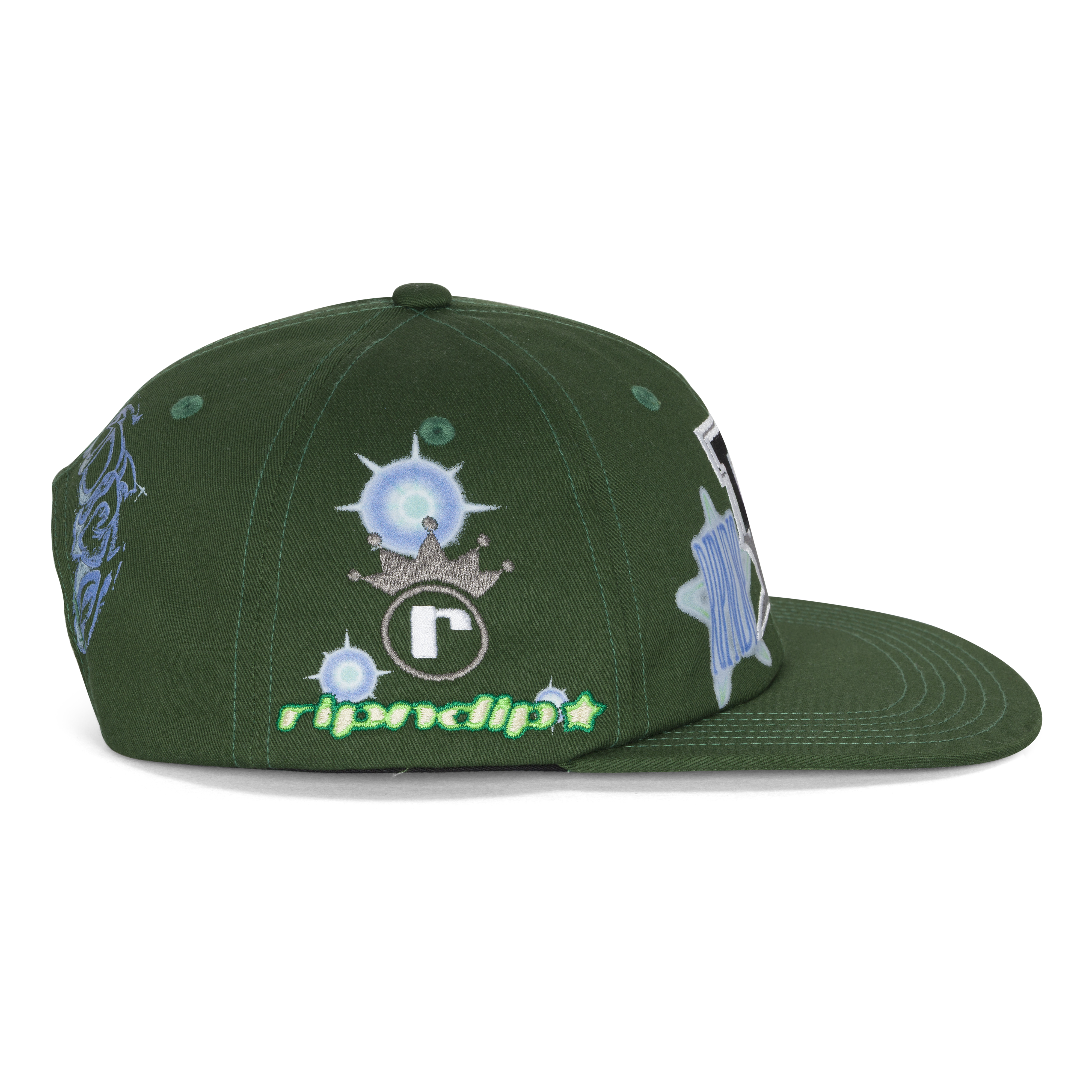 RIPNDIP RIPNDIP Team Snapback (Hunter Green)