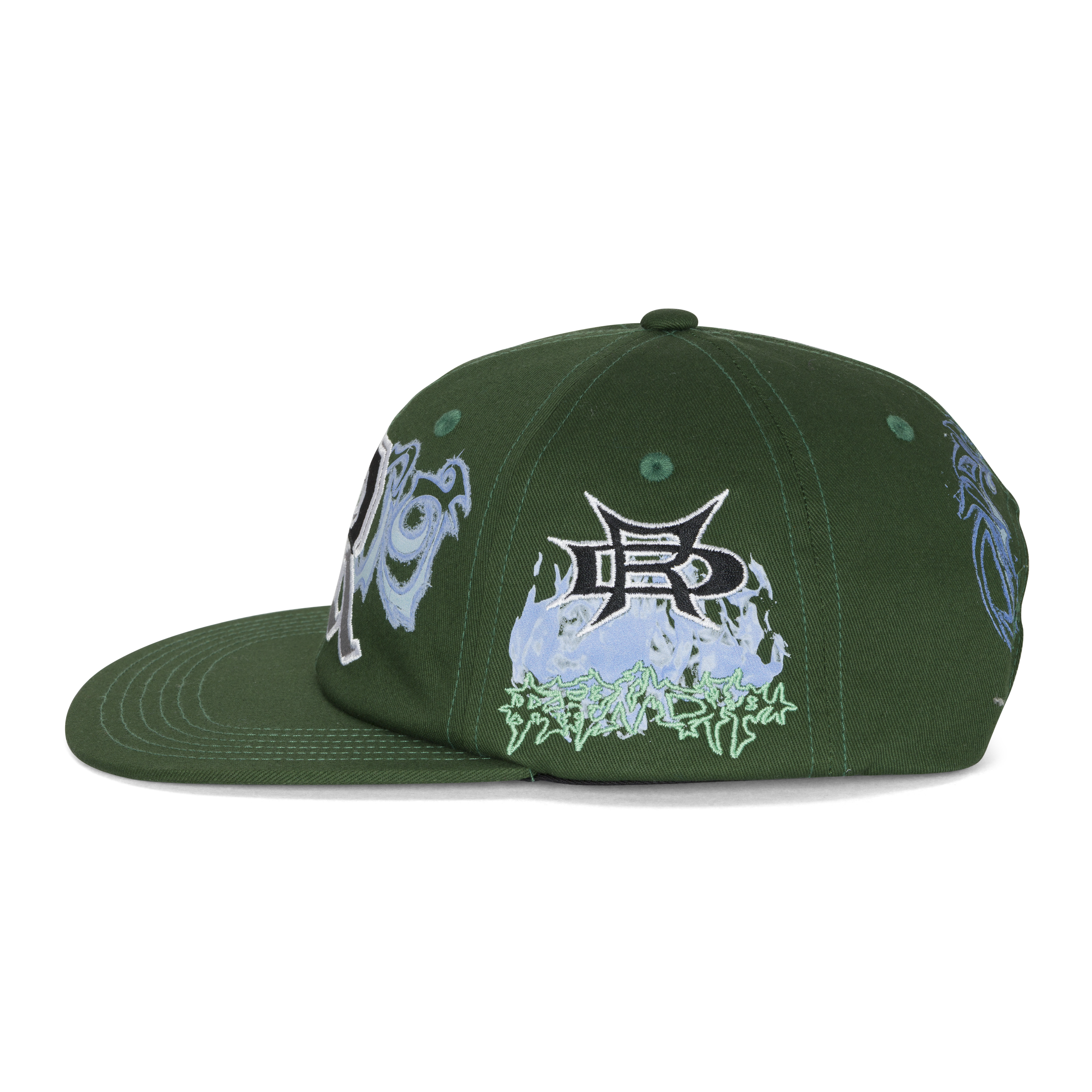 RIPNDIP RIPNDIP Team Snapback (Hunter Green)