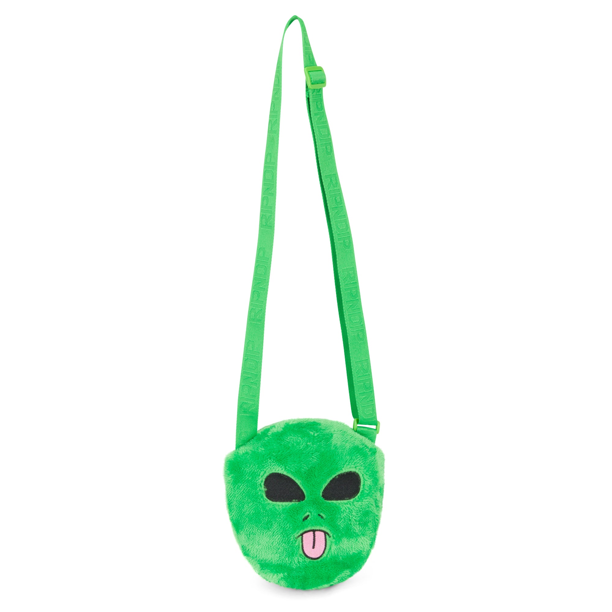 RIPNDIP Lord Alien Sherpa Crossbody Bag (Green)