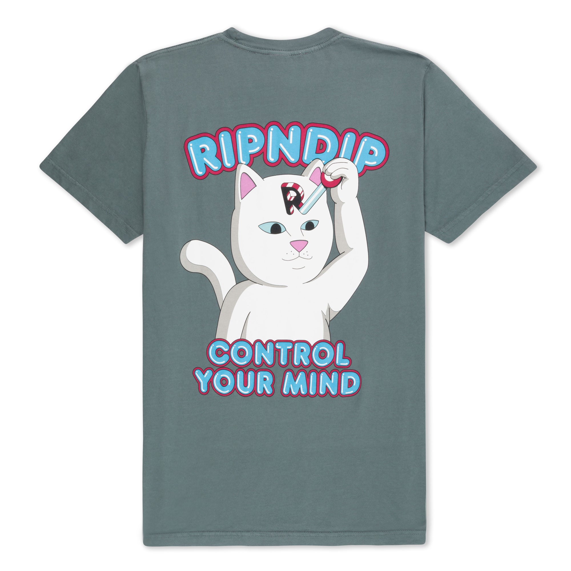 RIPNDIP Control Your Mind Tee (Charcoal)