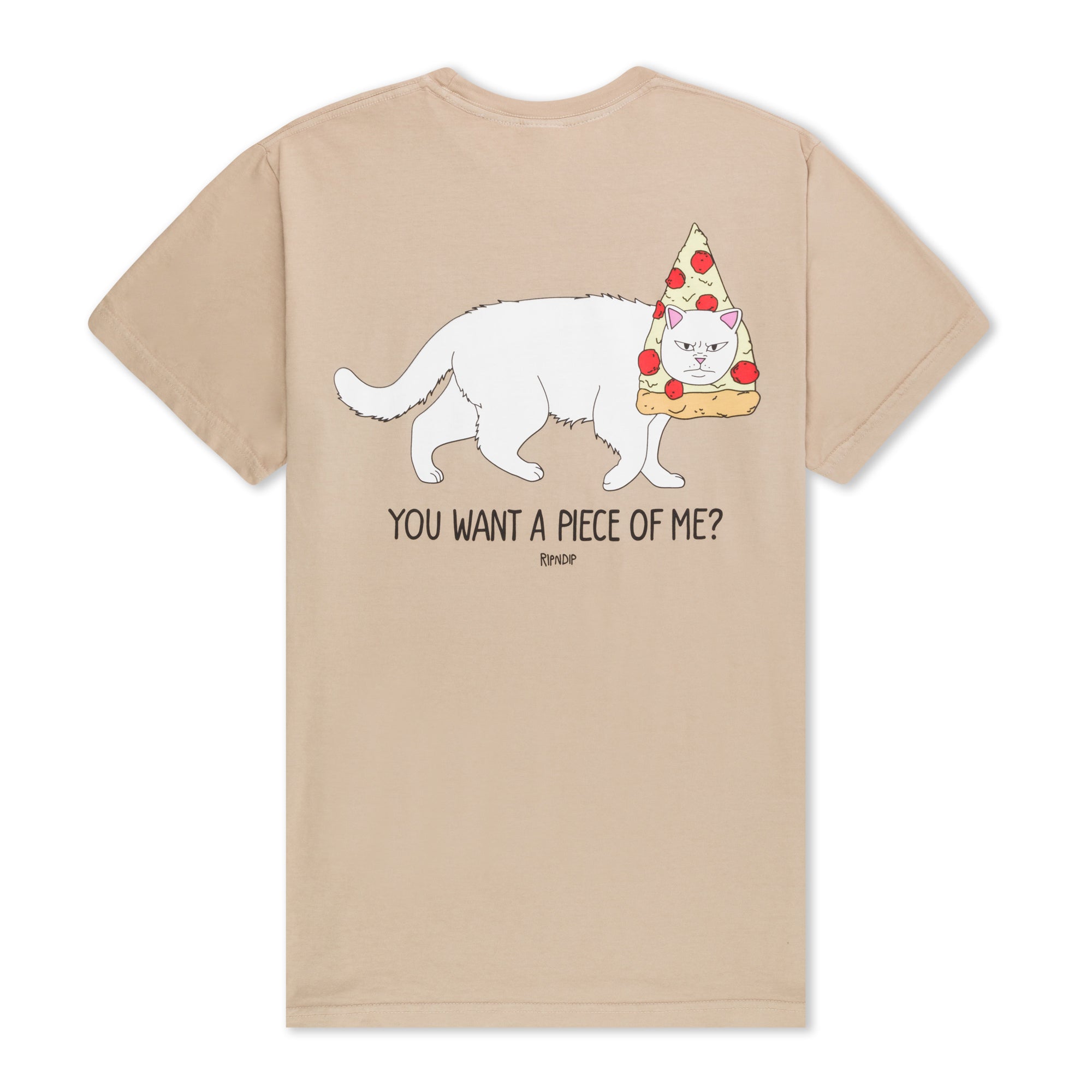 RIPNDIP Wanna Piece Of Me? Tee (Almond)