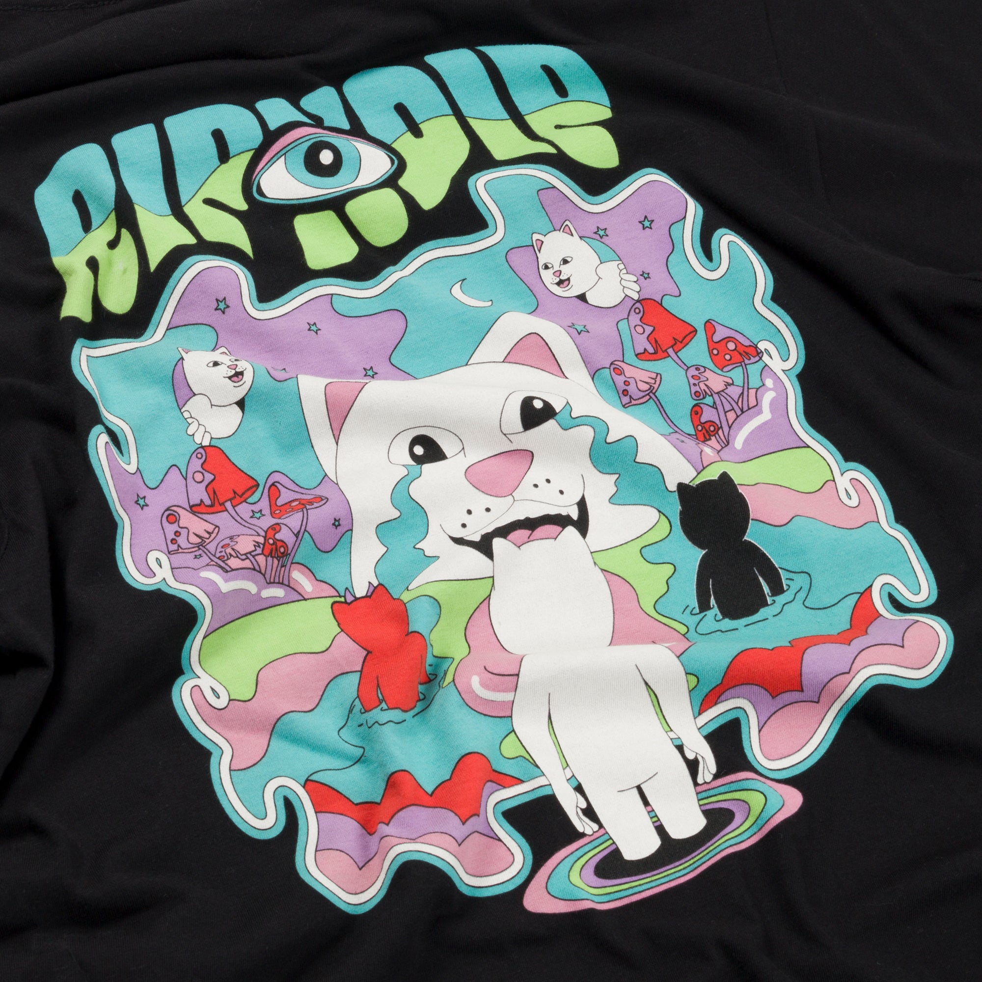 Tears to Heaven Boyfriend Tee (Black) – RIPNDIP