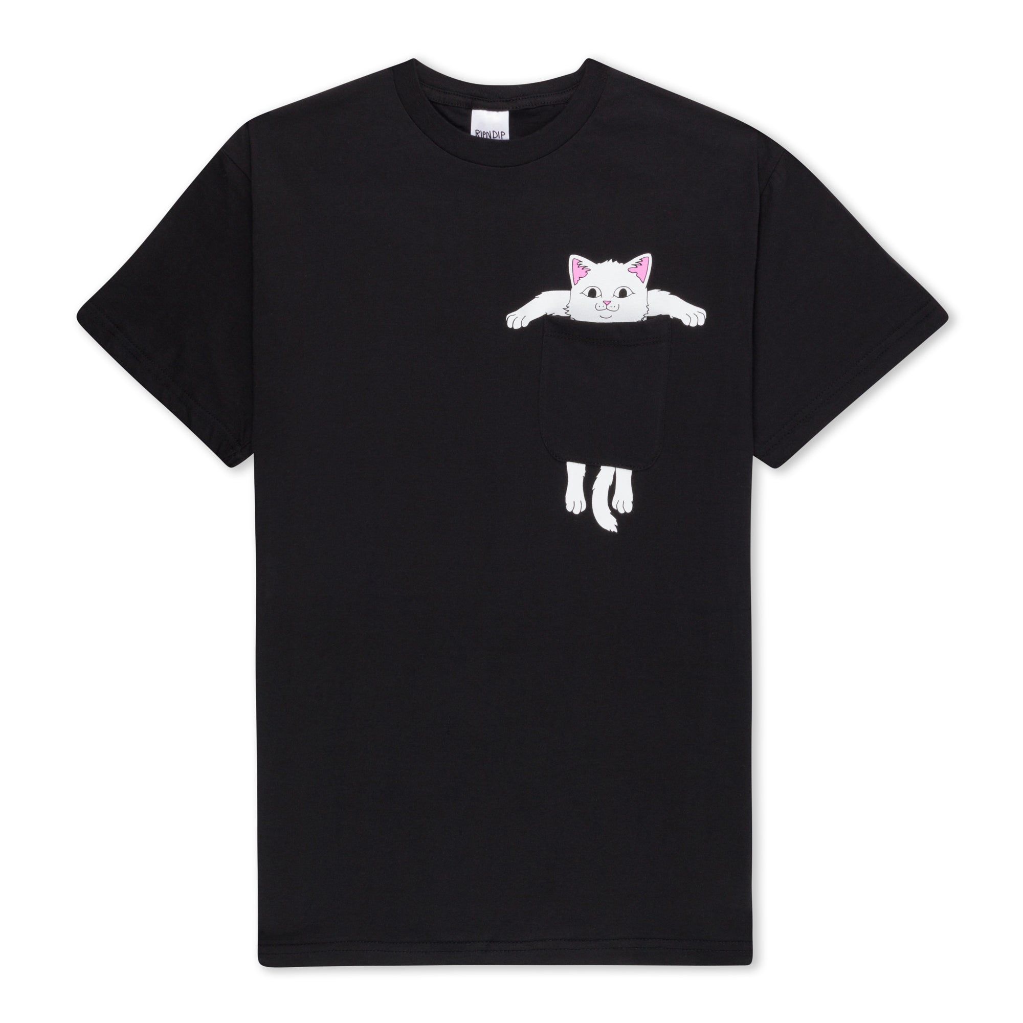 RIPNDIP Broke The Pocket Pocket Tee (Black)