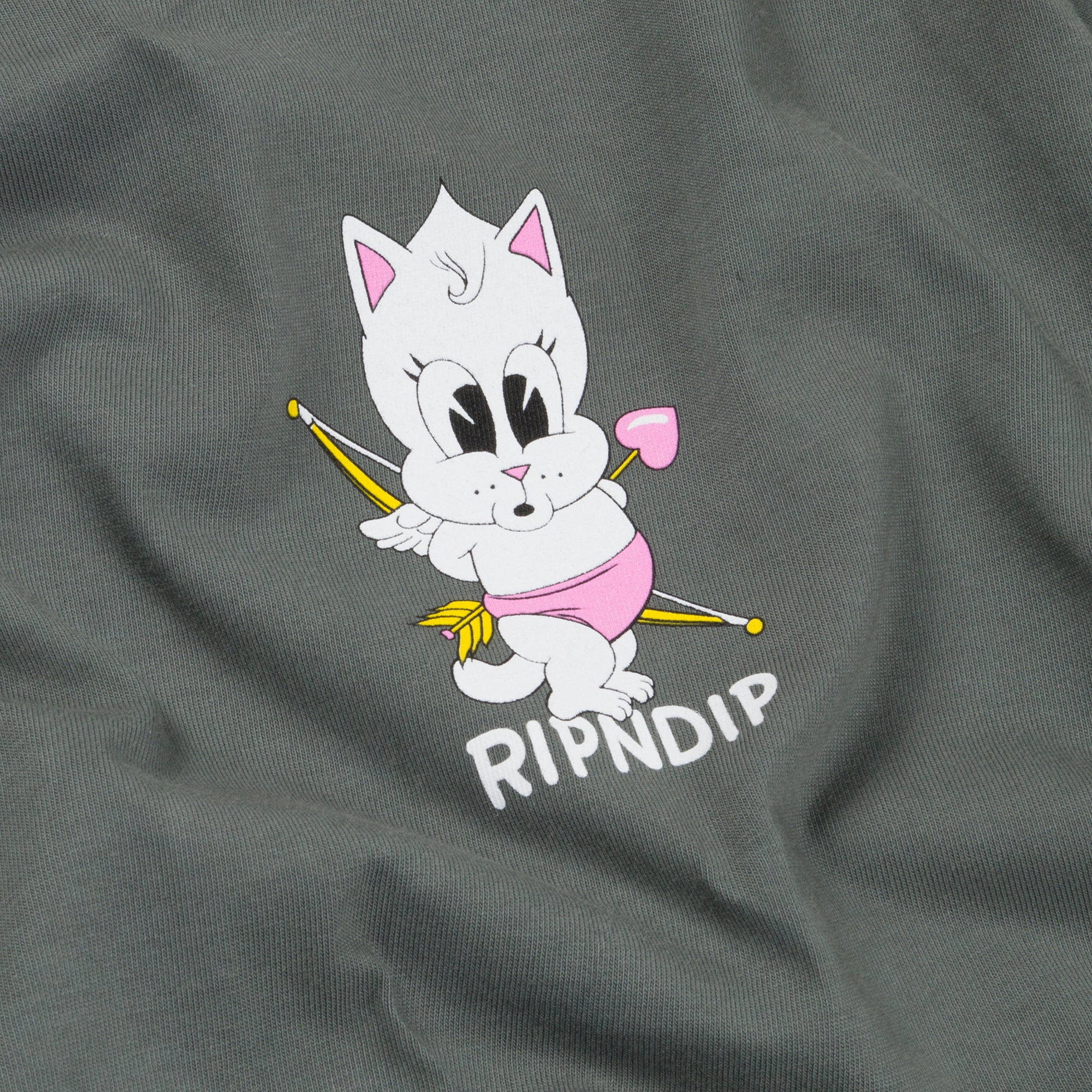 RIPNDIP ILY RIPNDIP Tee (Charcoal)