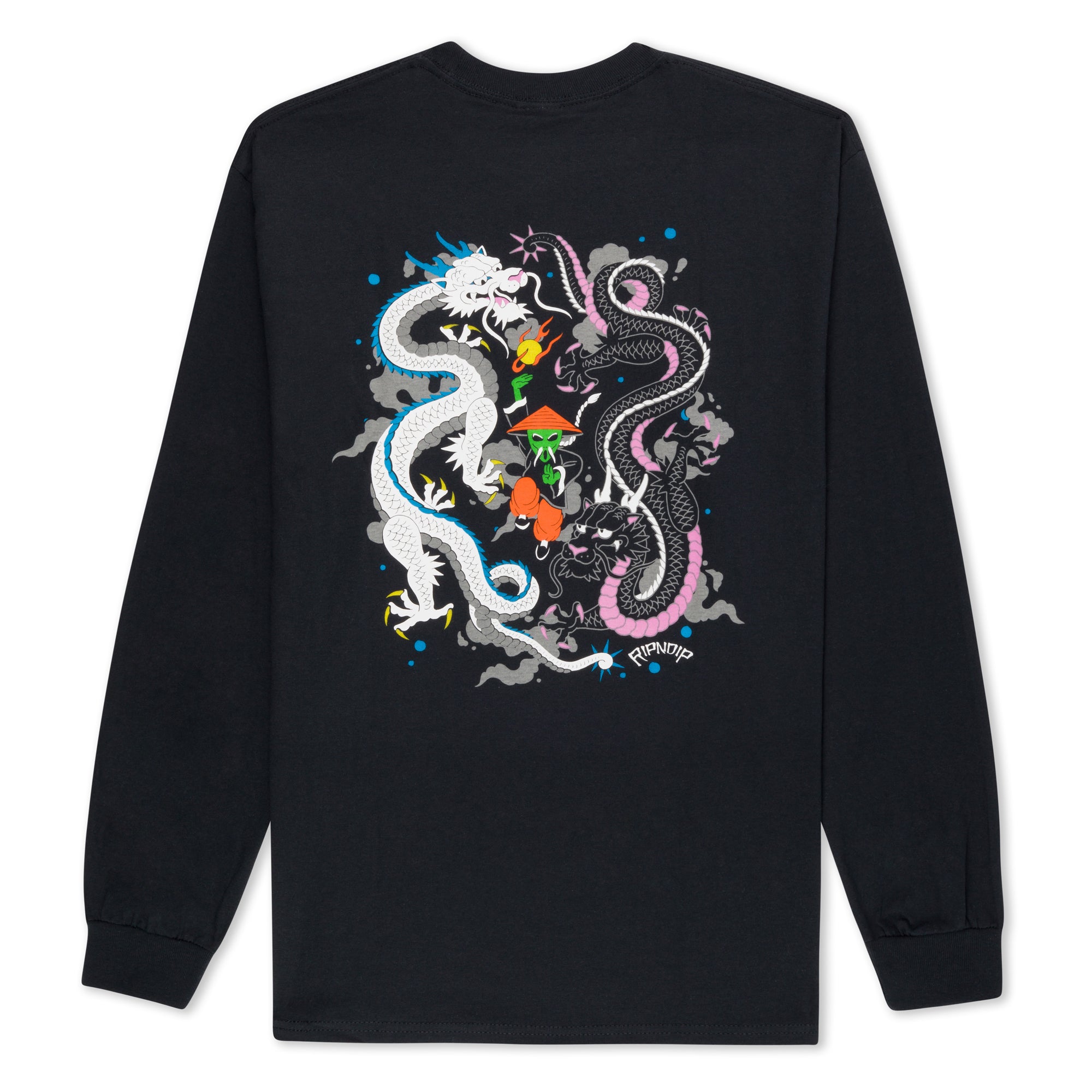 Ryu Long Sleeve (Black) – RIPNDIP
