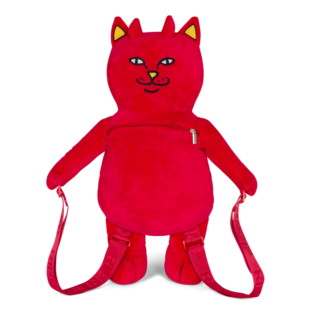 Lord Devil Plush Backpack (Red) – RIPNDIP