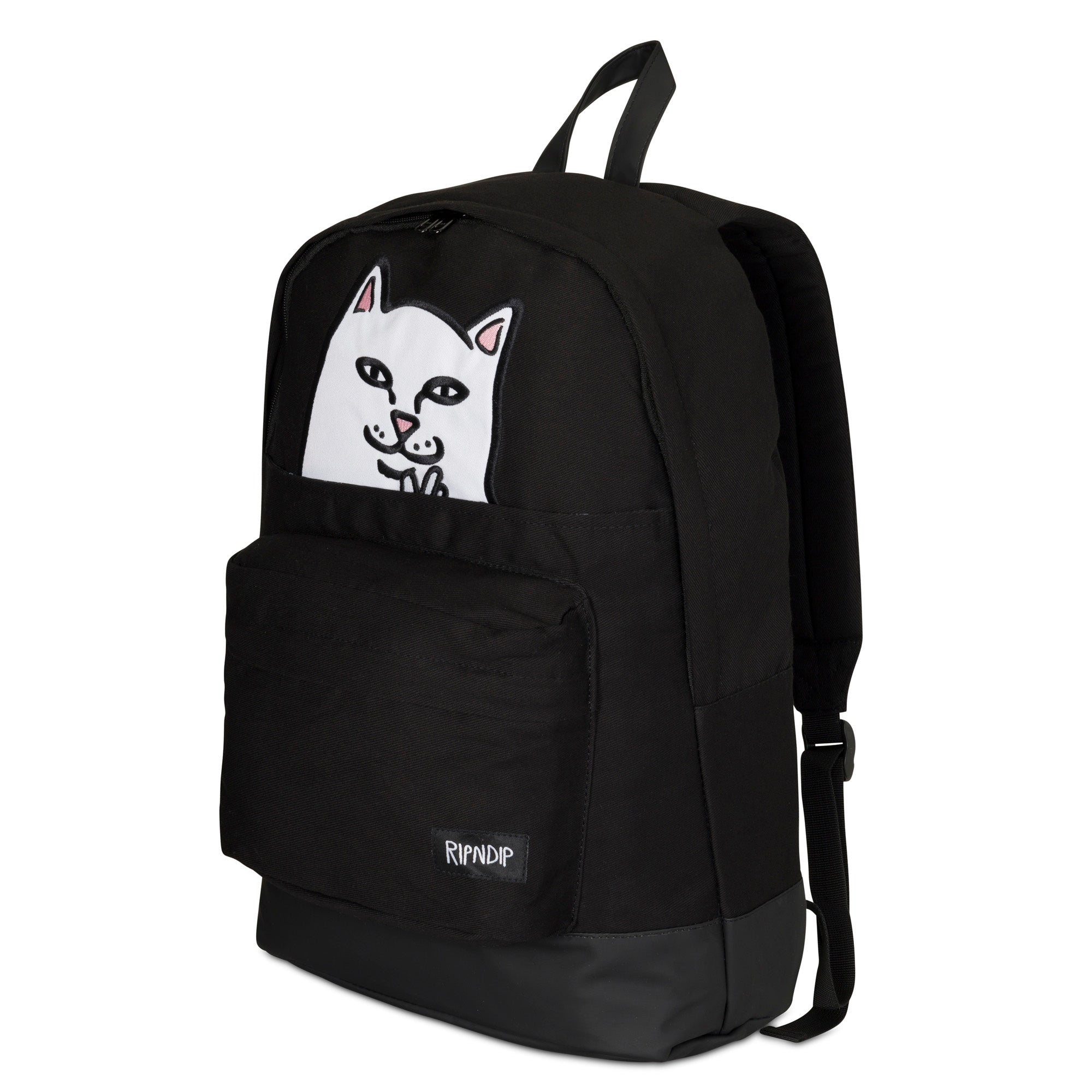 RIPNDIP Lord Nermal Velcro Hands Backpack (Black)