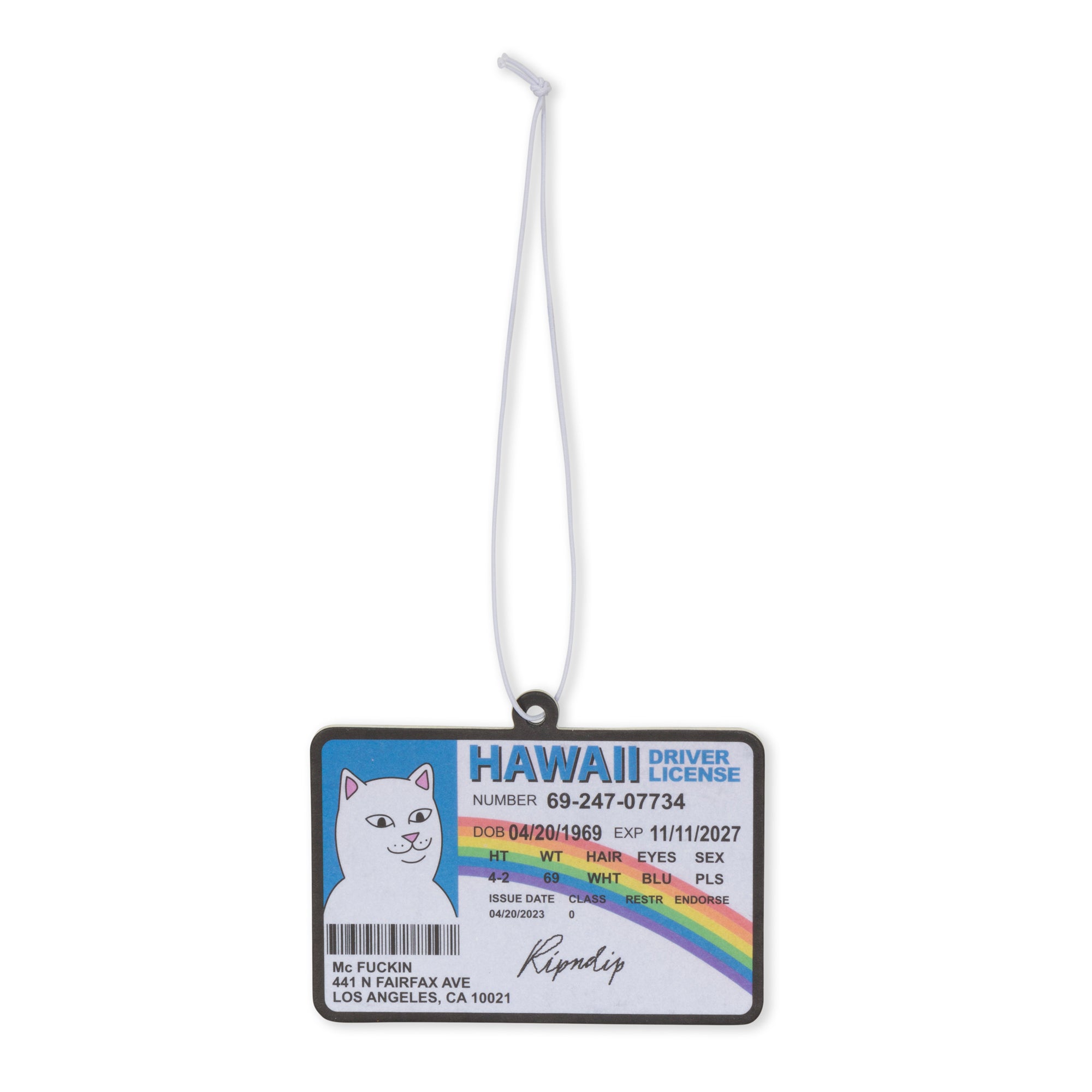 RIPNDIP Mcfuckin Air Freshener (Multi)