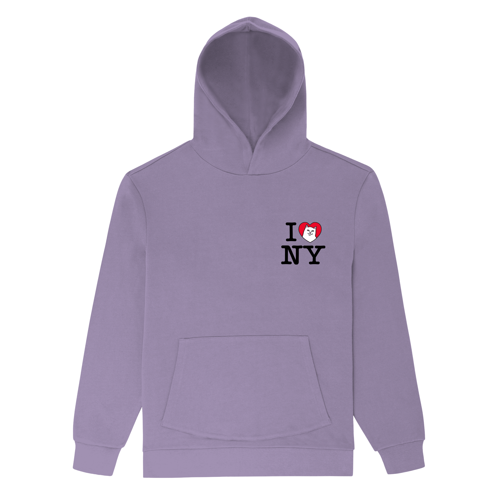 RIPNDIP I Heart NYC Hoodie (Lavender)