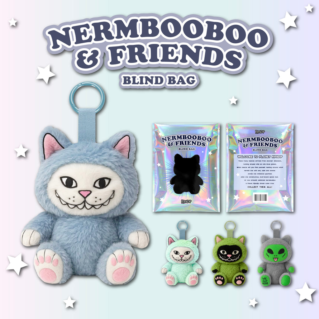 新品未開封 RIPNDIP NermBooBoo ALIEN ぬいぐるみ NermBooBoo Blind Box (Assort) – RIPNDIP
